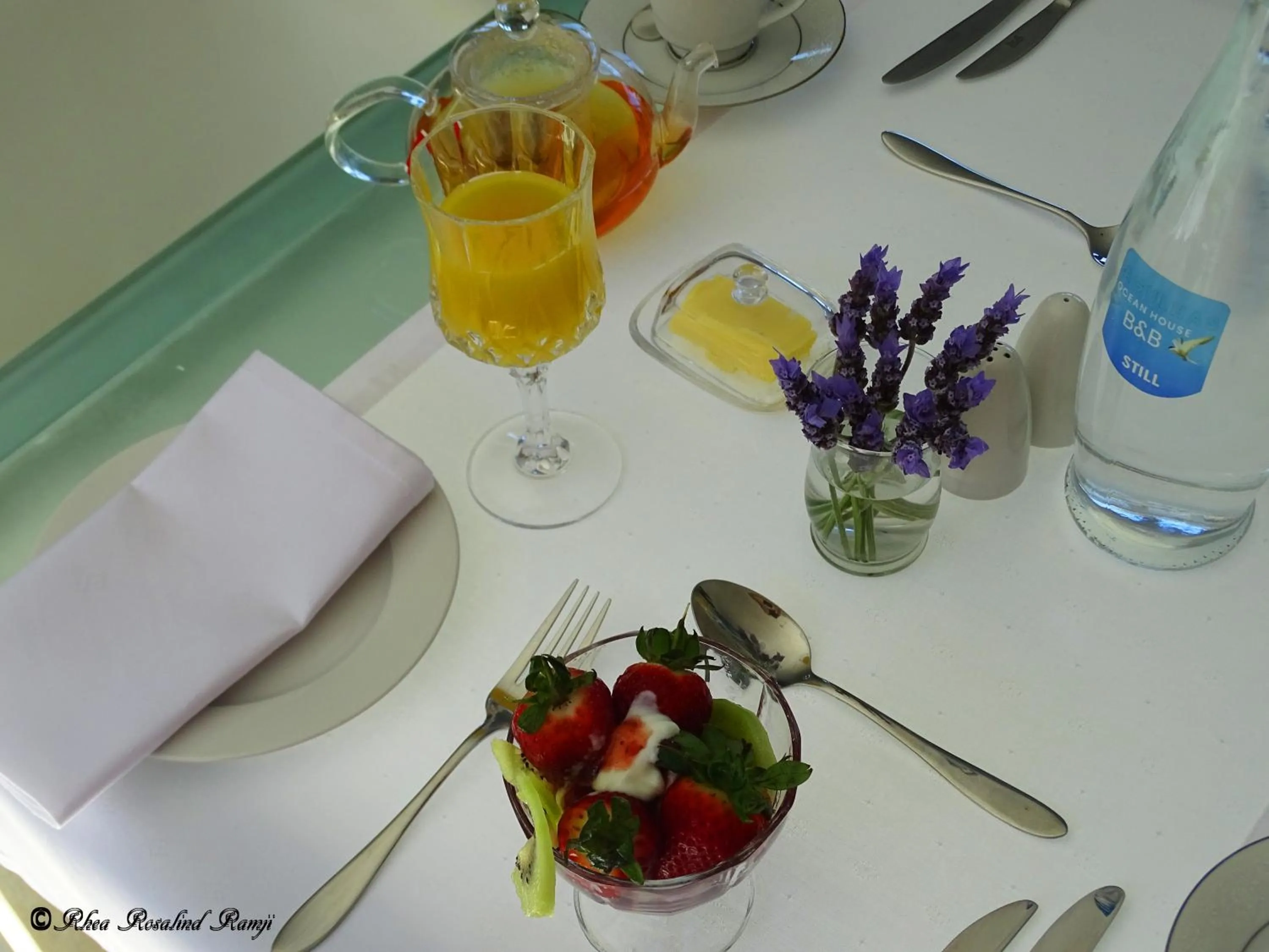 Breakfast in Agulhas Ocean House