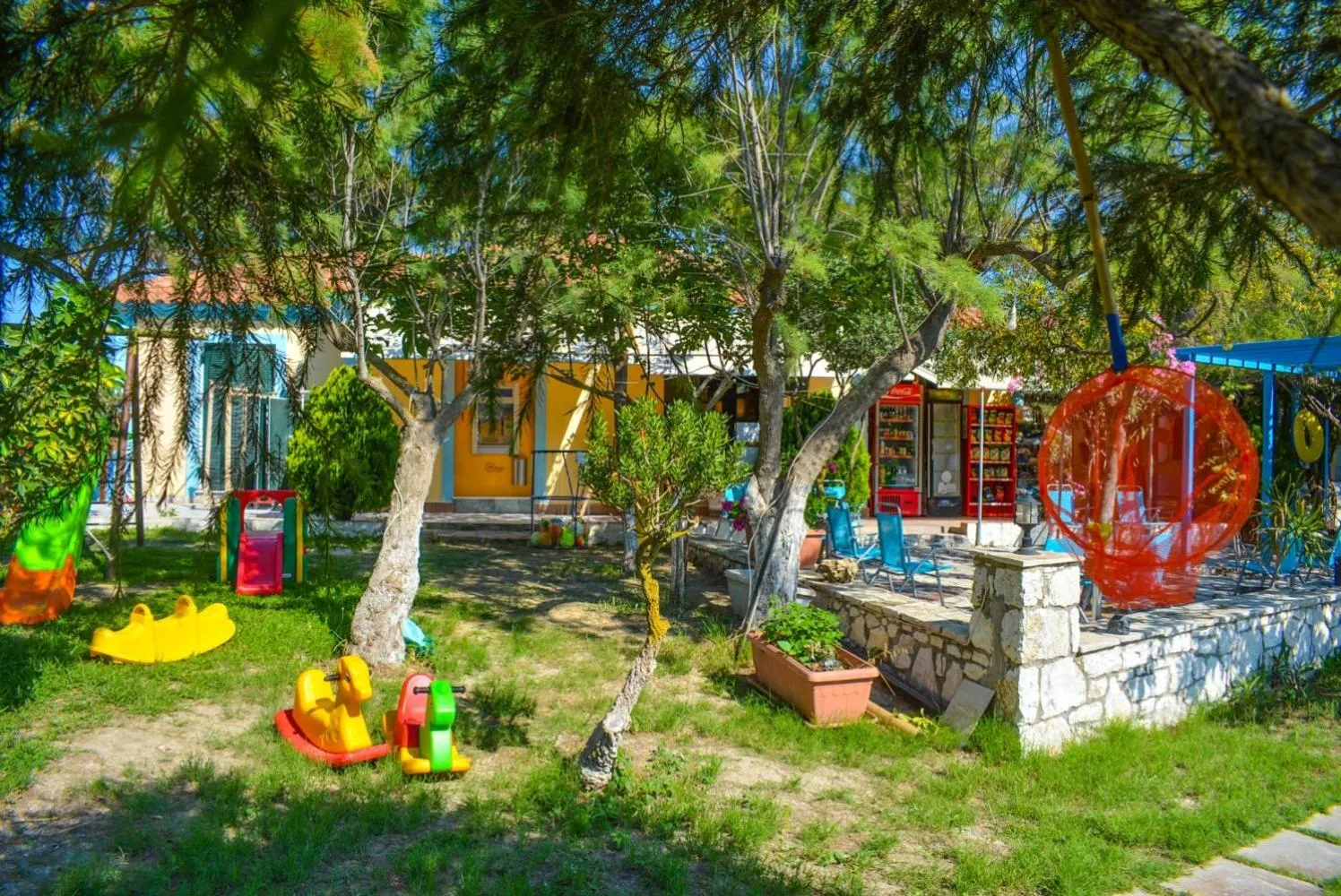 Children play ground in Xi Village