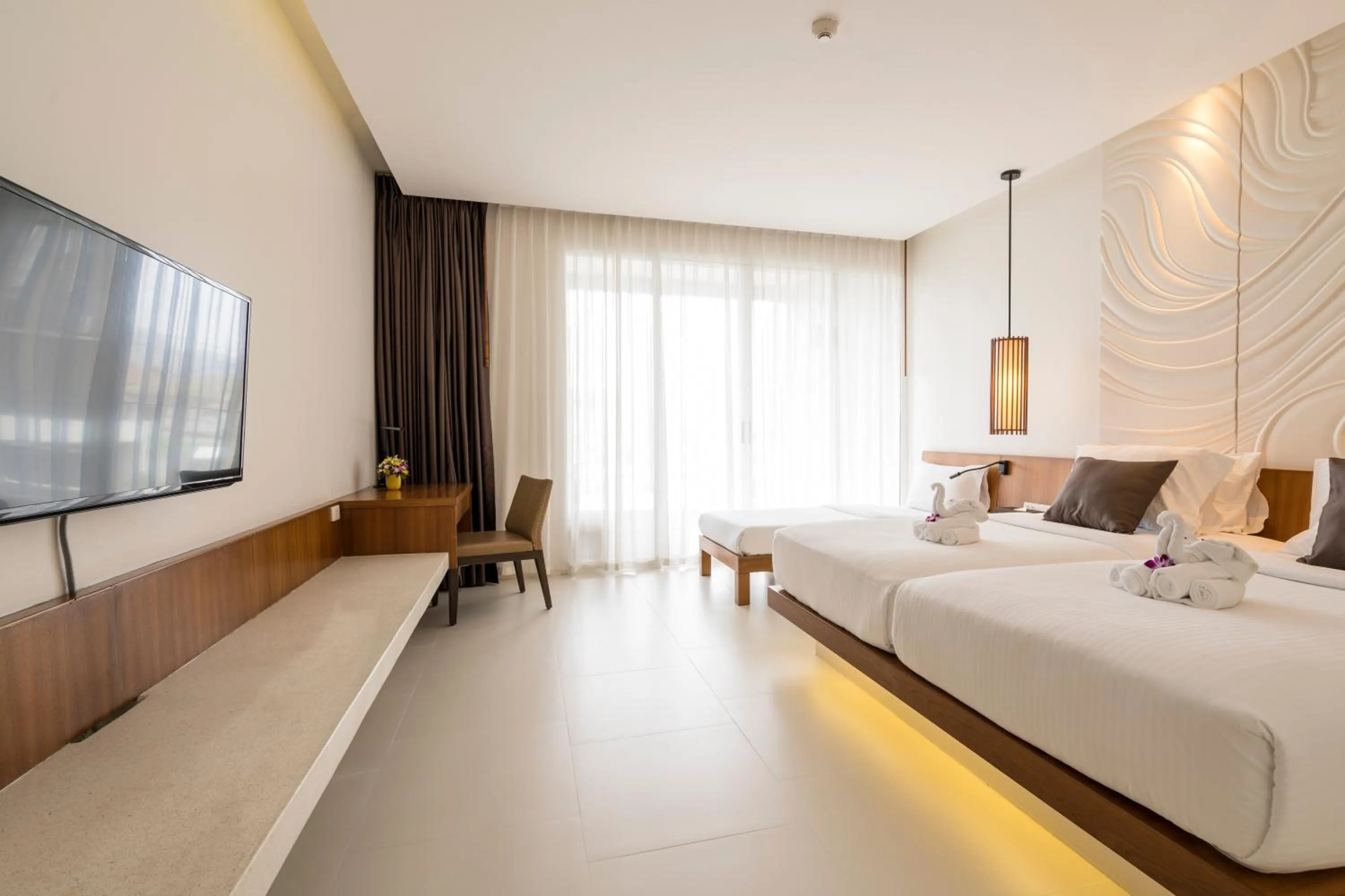 TV and multimedia, Bed in G Hua Hin Resort & Mall