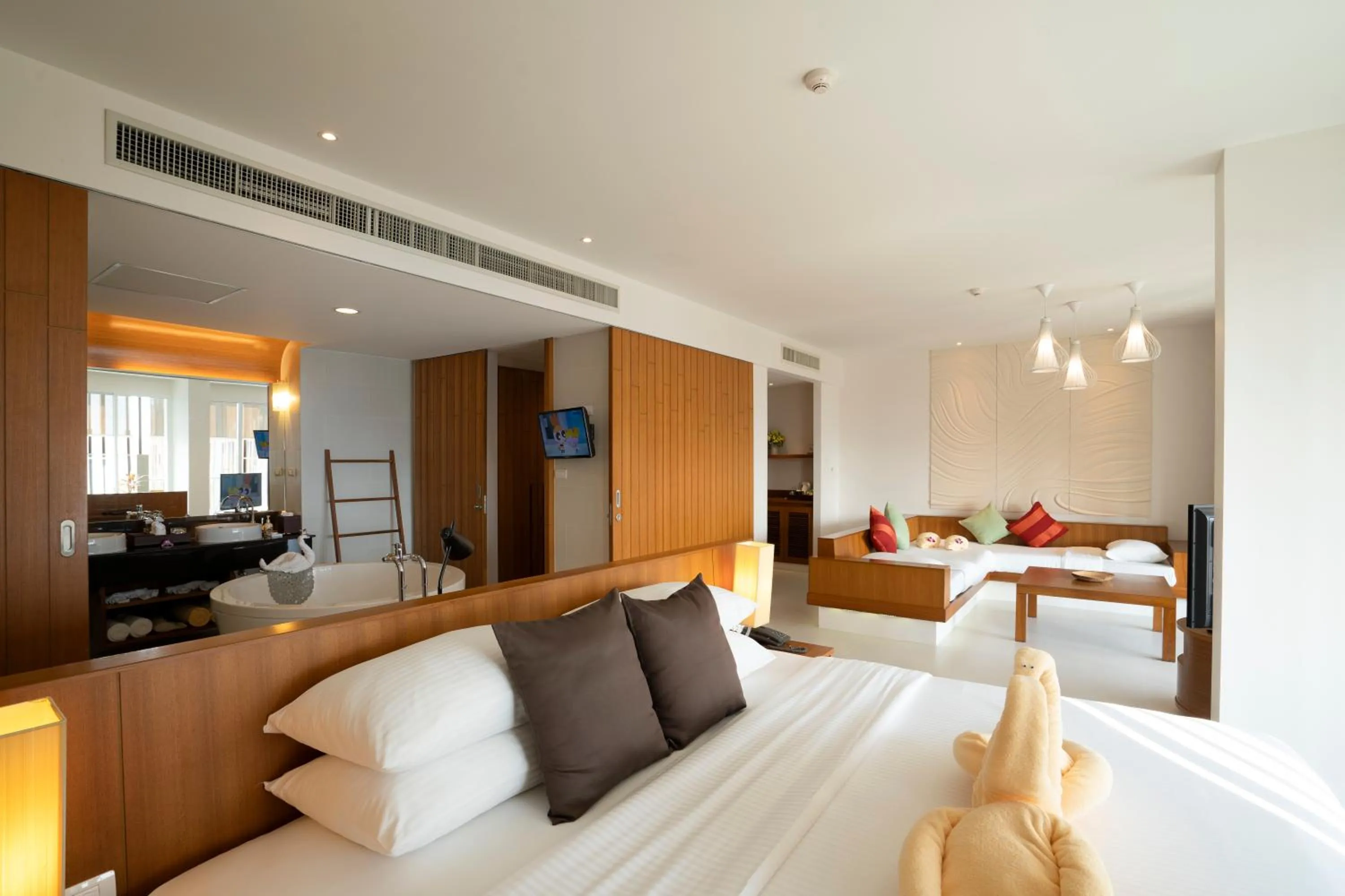 TV and multimedia, Bed in G Hua Hin Resort & Mall