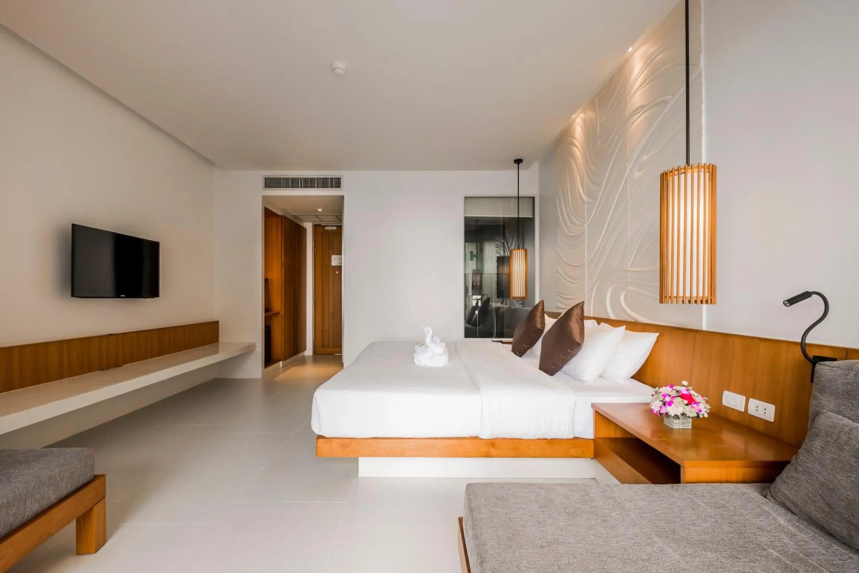 Double or Twin Room with Pool View in G Hua Hin Resort & Mall Double or Twin Room with Pool View in G Hua Hin Resort & Mall