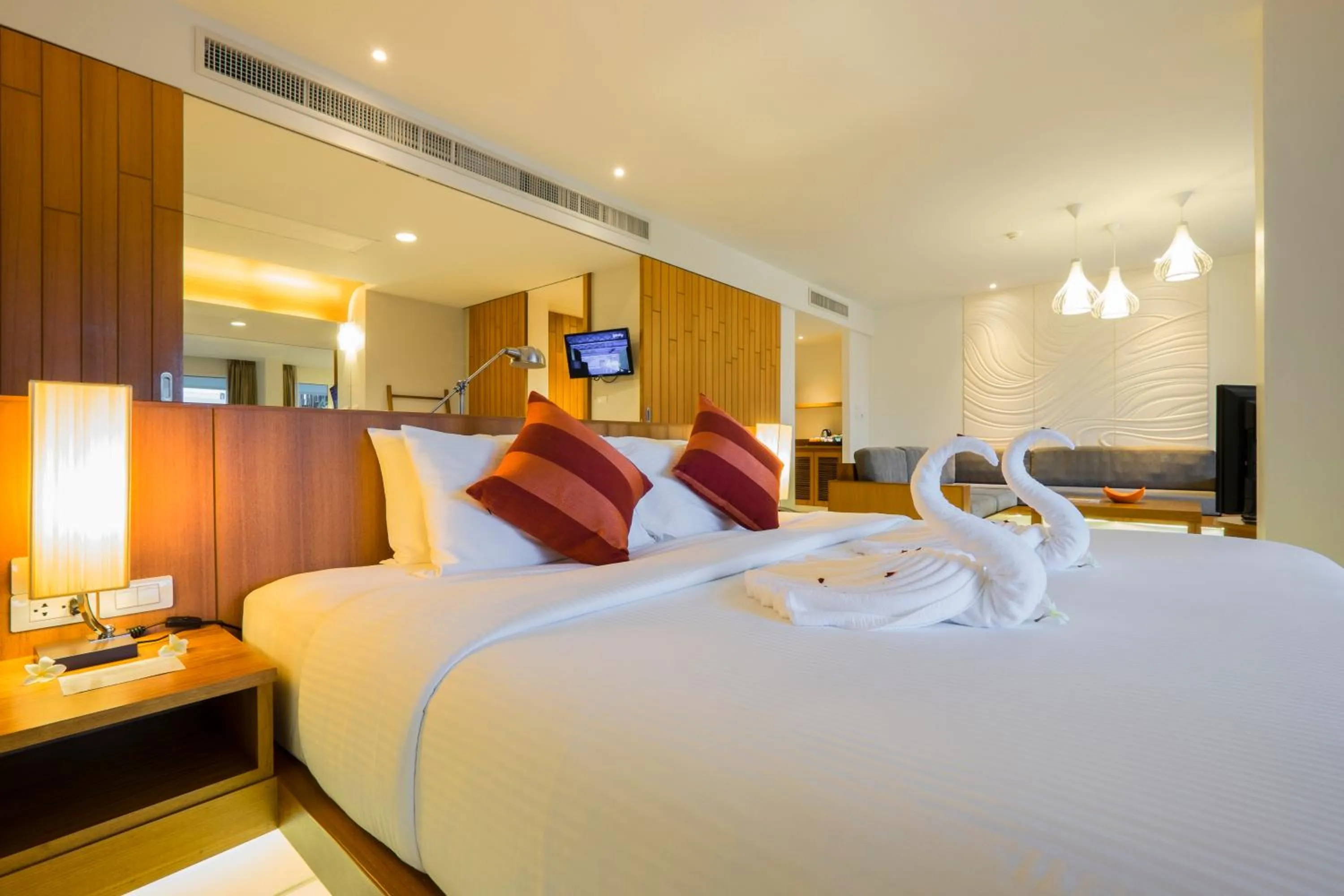 Photo of the whole room, Bed in G Hua Hin Resort & Mall