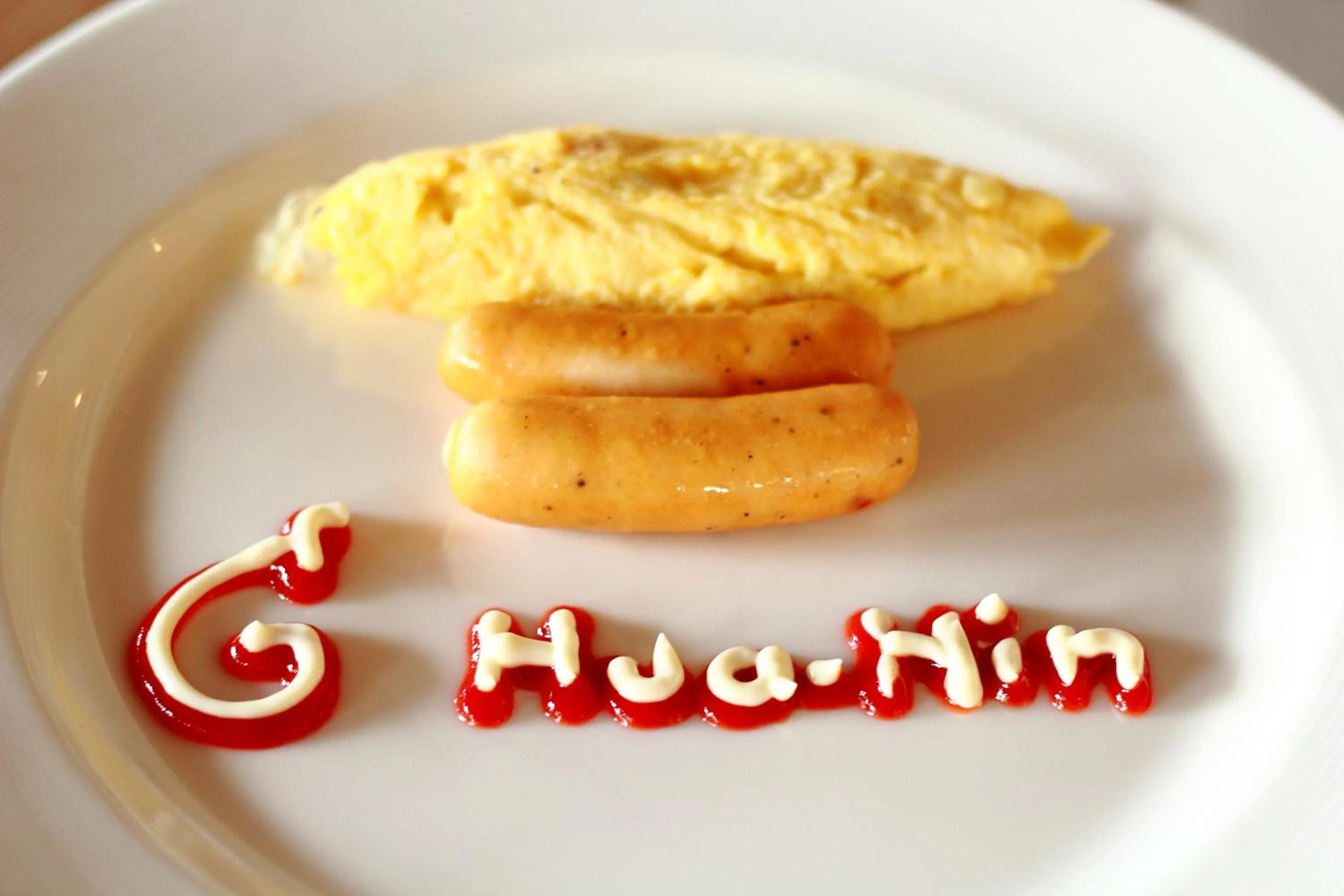 American breakfast in G Hua Hin Resort & Mall