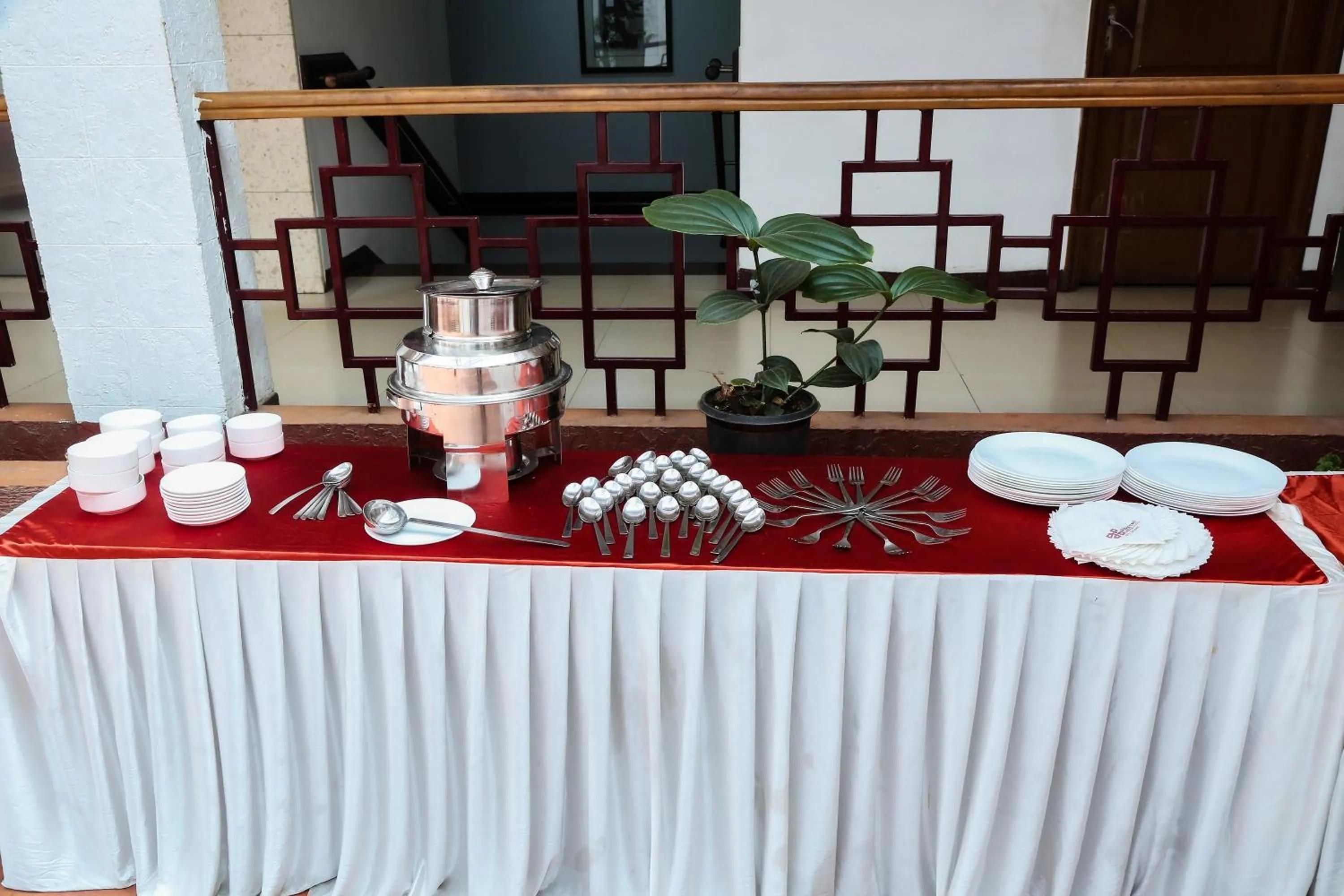 Buffet breakfast in Hotel Preethi Classic Towers