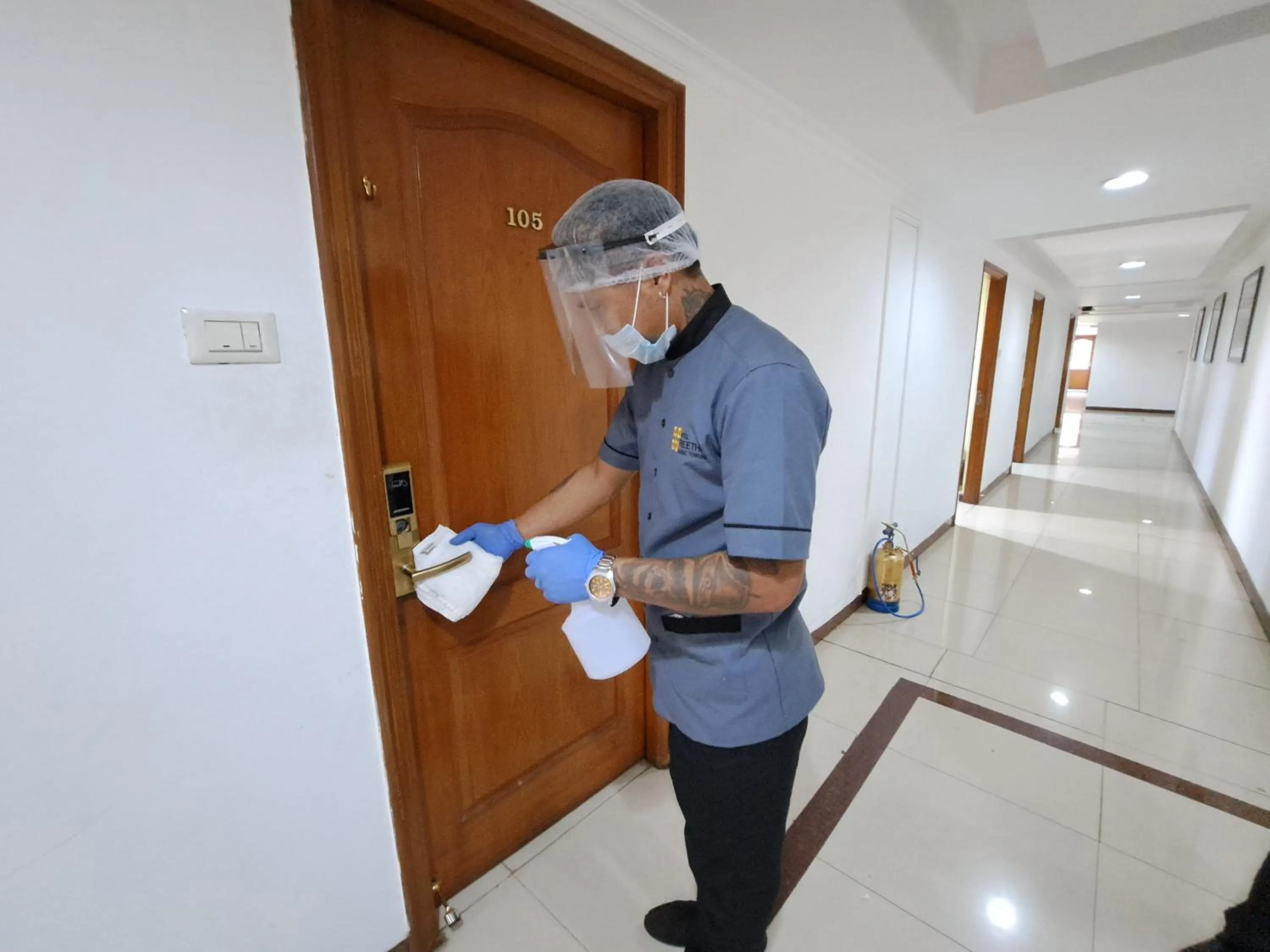 Property building in Hotel Preethi Classic Towers