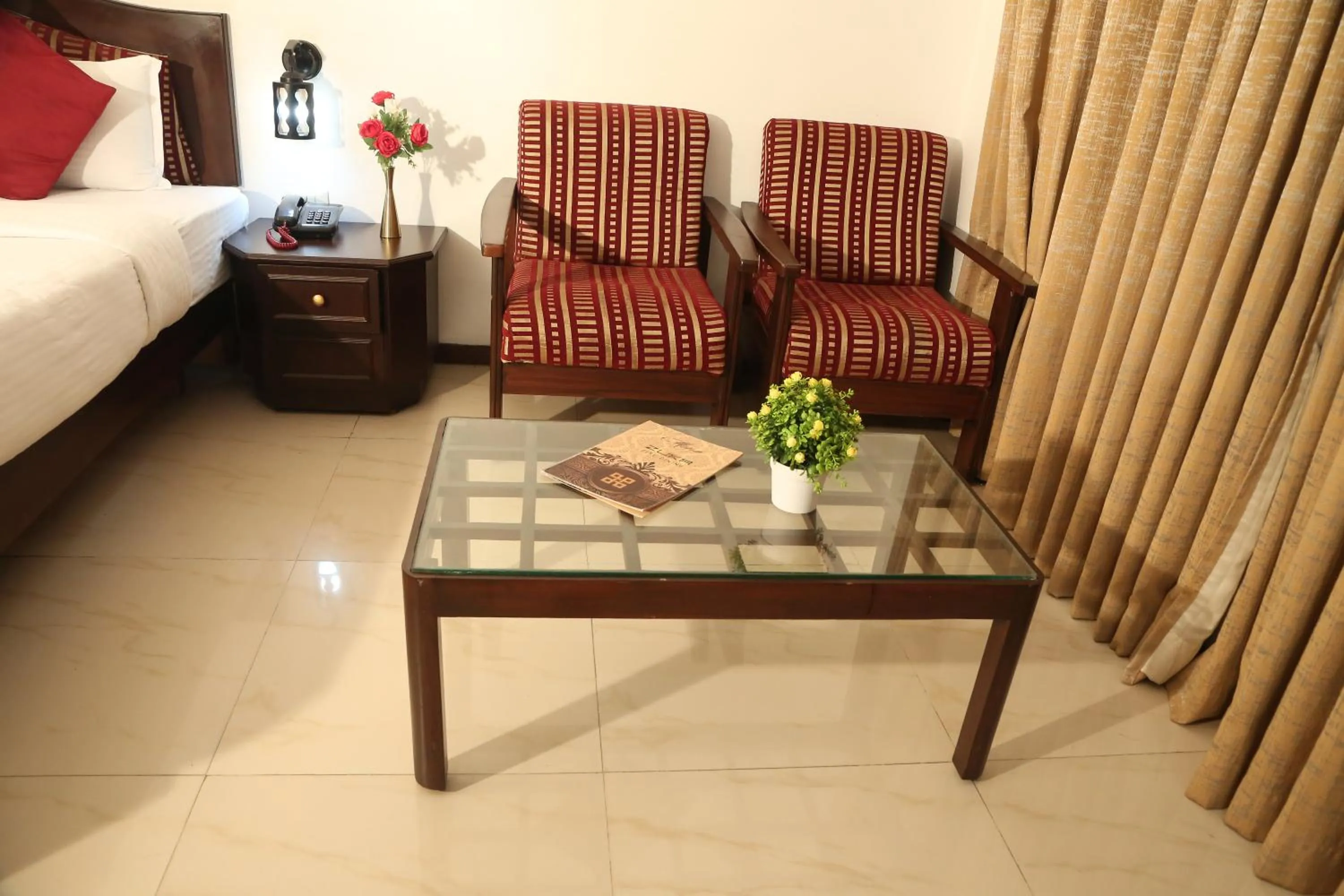 Bedroom, Bed in Hotel Preethi Classic Towers