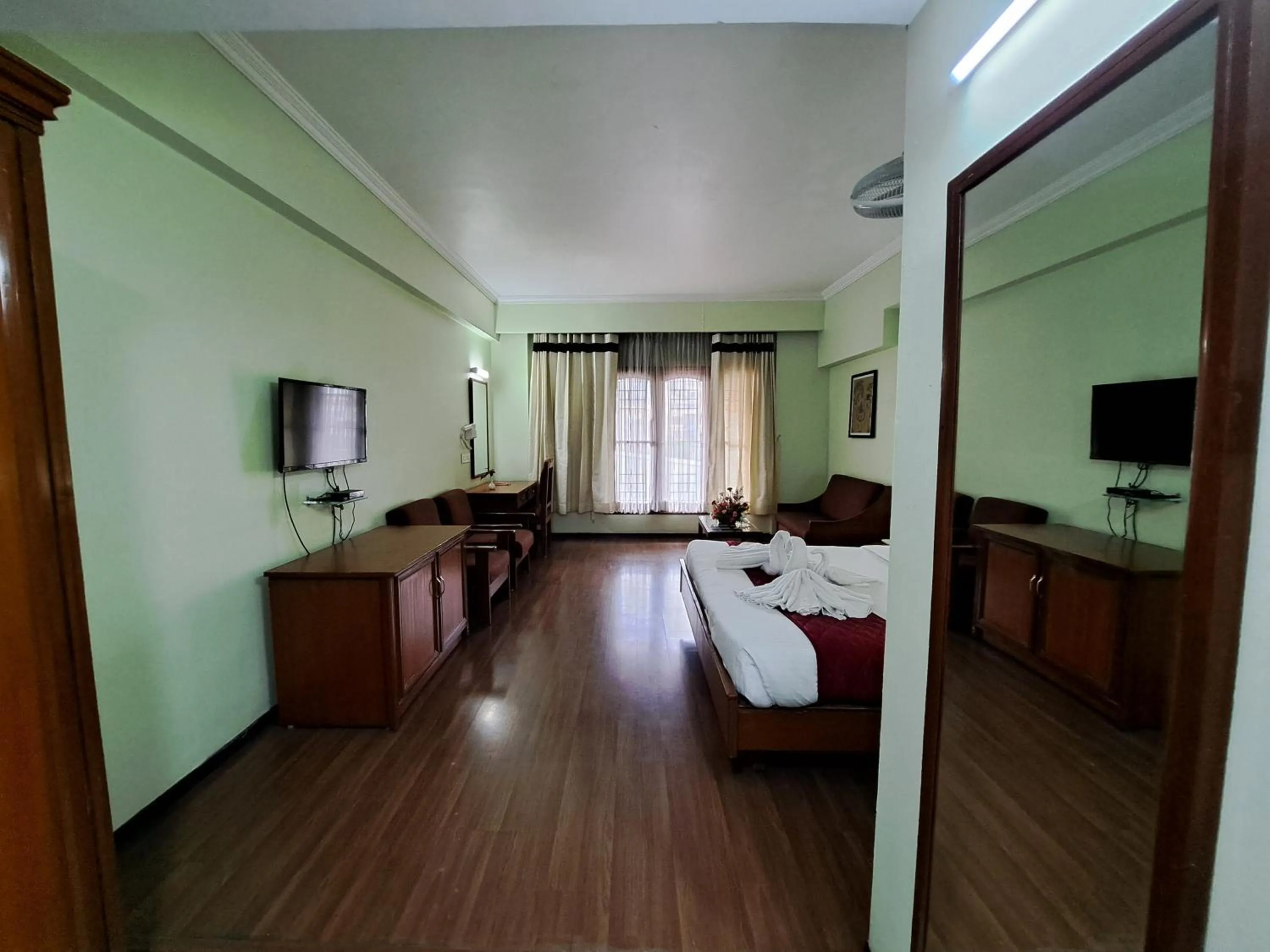 Photo of the whole room, Bed in Hotel Preethi Classic Towers