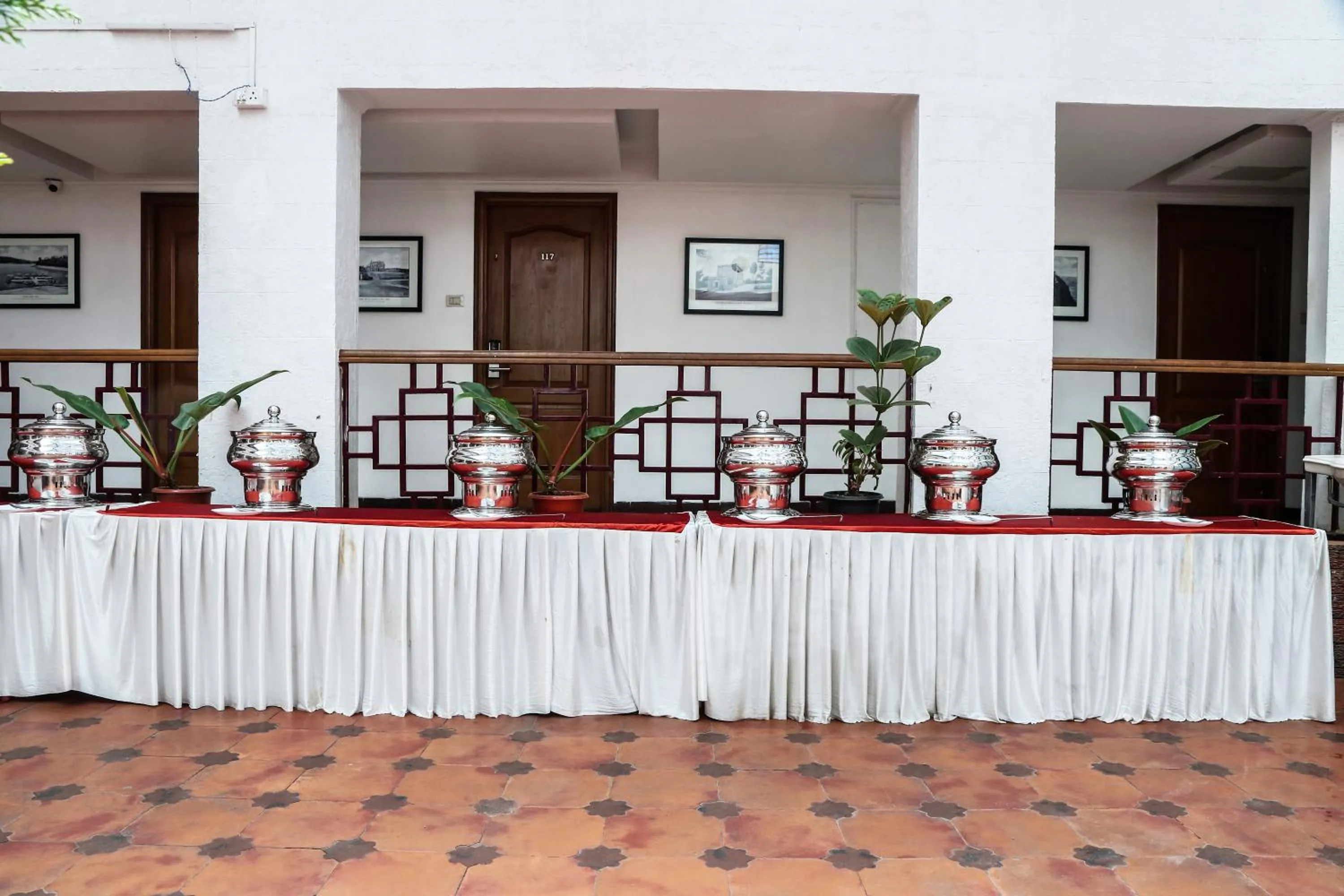 Buffet breakfast in Hotel Preethi Classic Towers