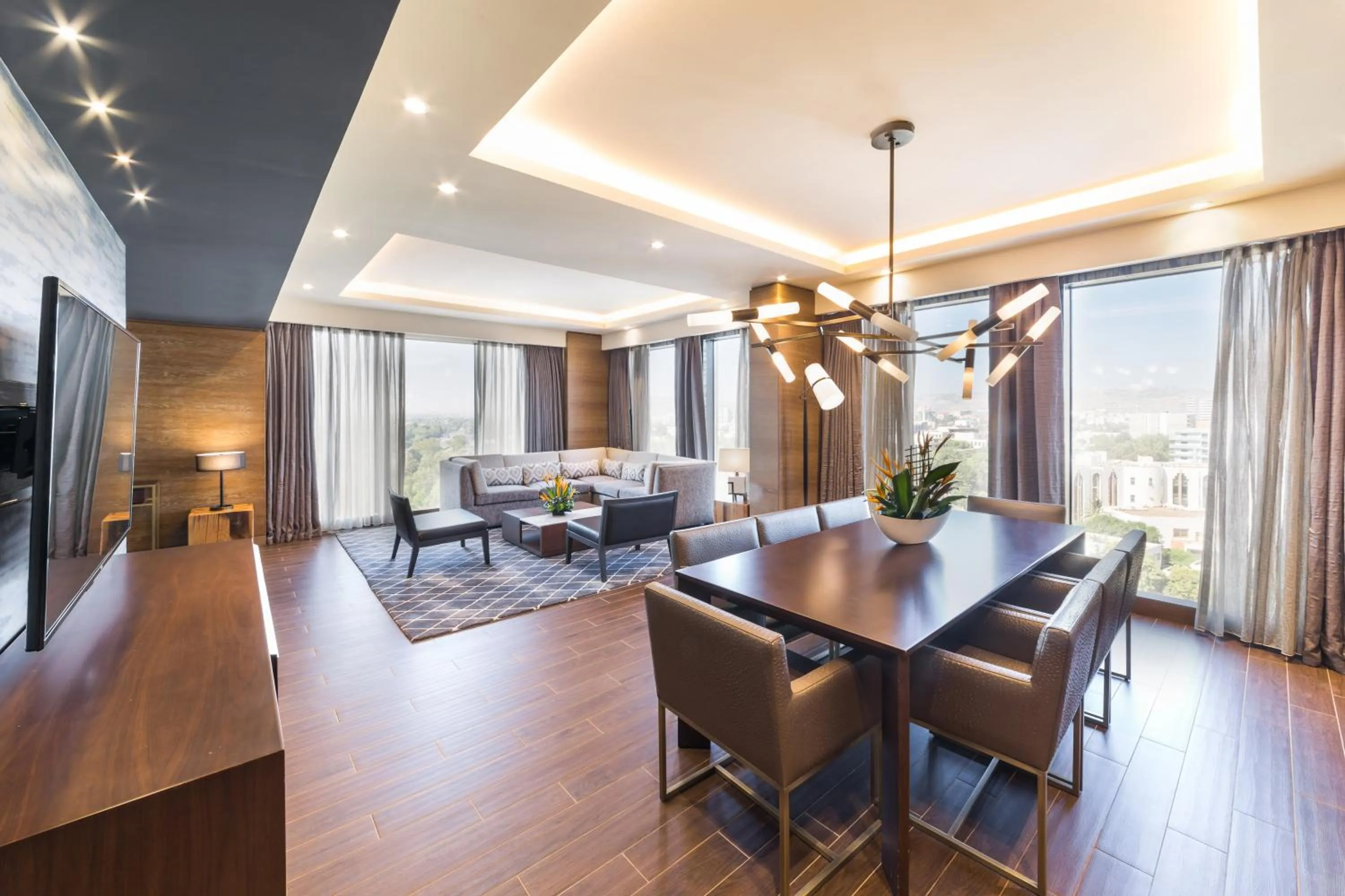 Living room in Radisson Collection Hotel Bamako