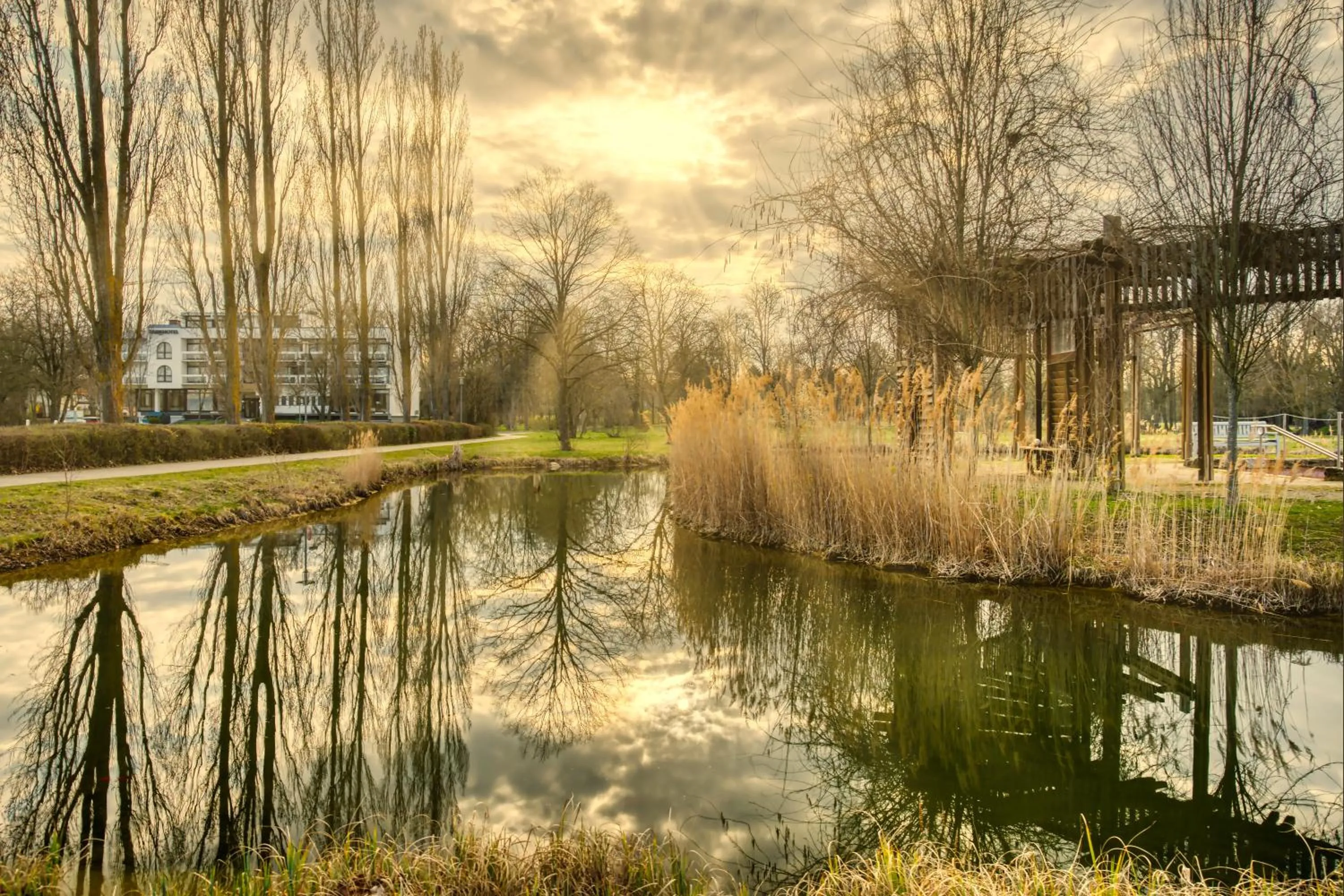 Property building in Reichels Parkhotel