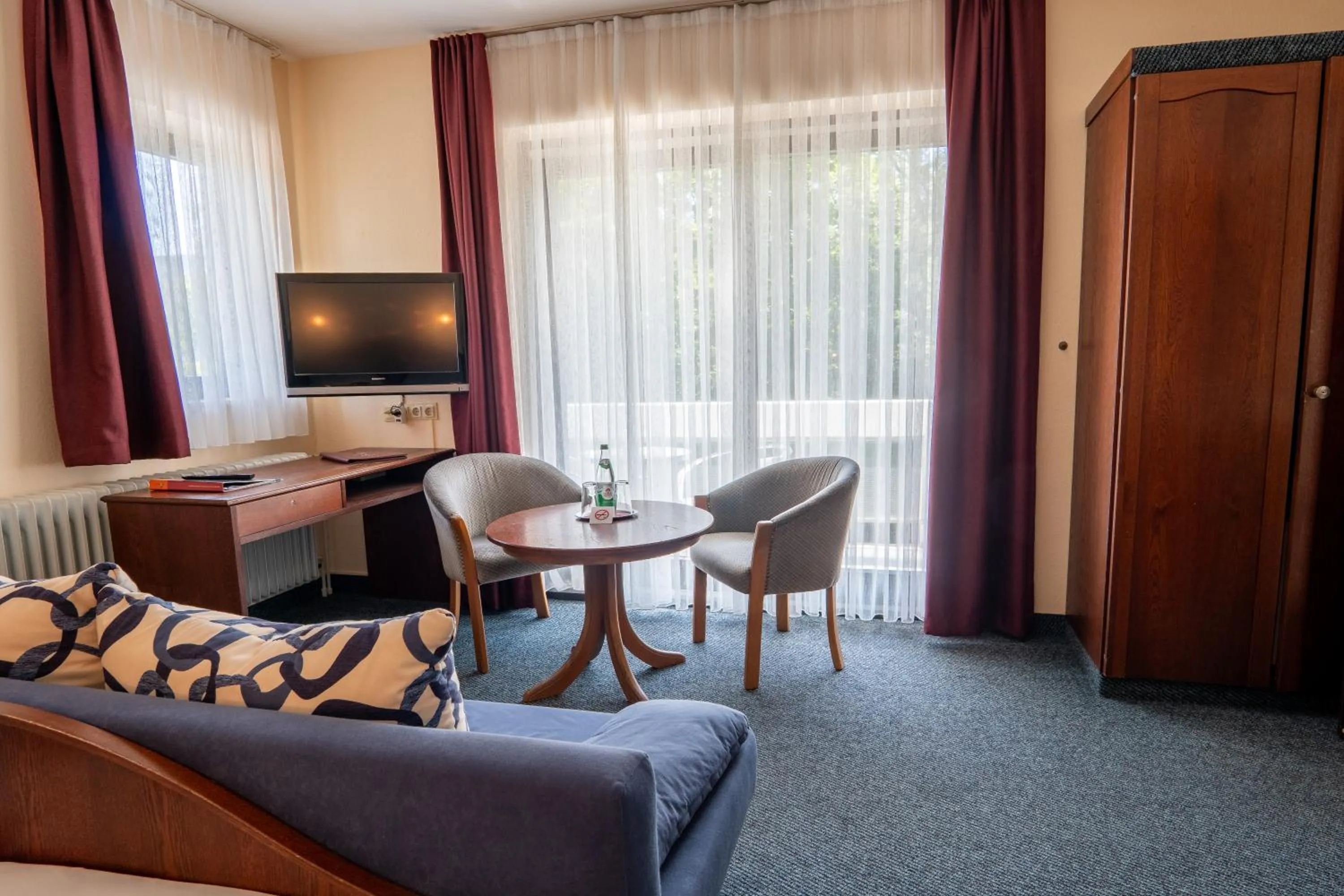 Seating area in Reichels Parkhotel