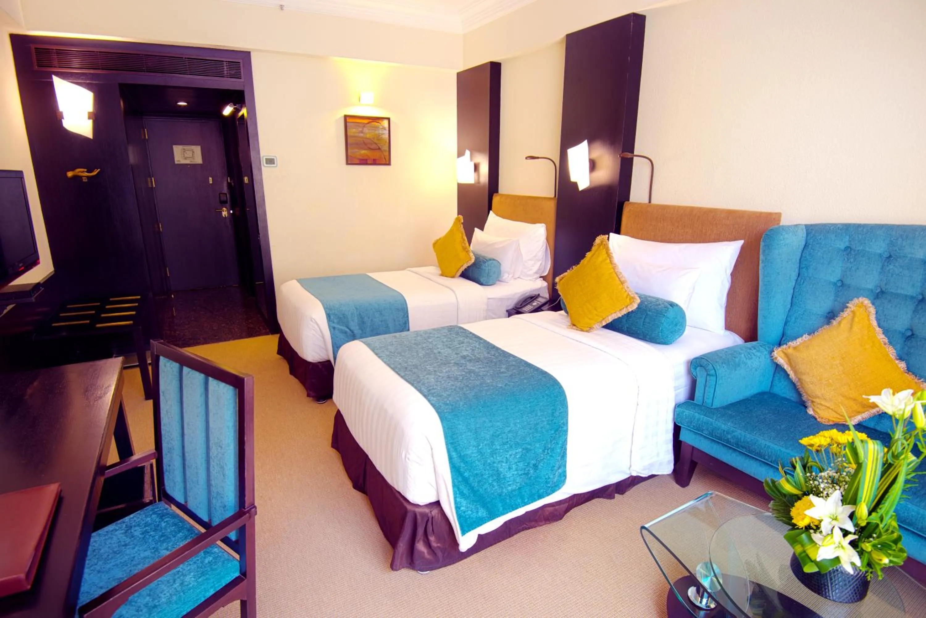 Bed in Sterlings Mac Hotel