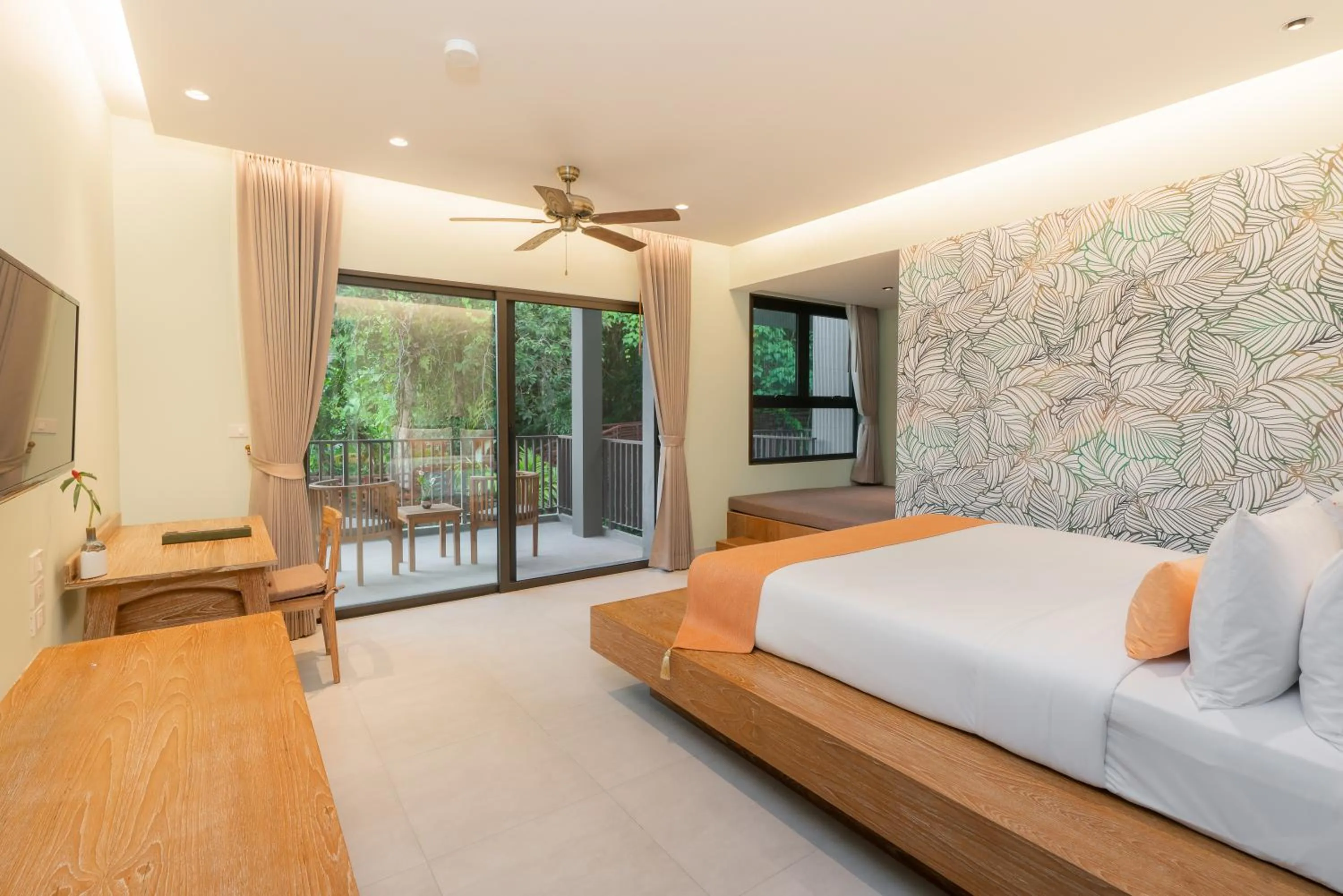 Bedroom, Bed in Khaolak Wanaburee Resort - SHA Extra Plus