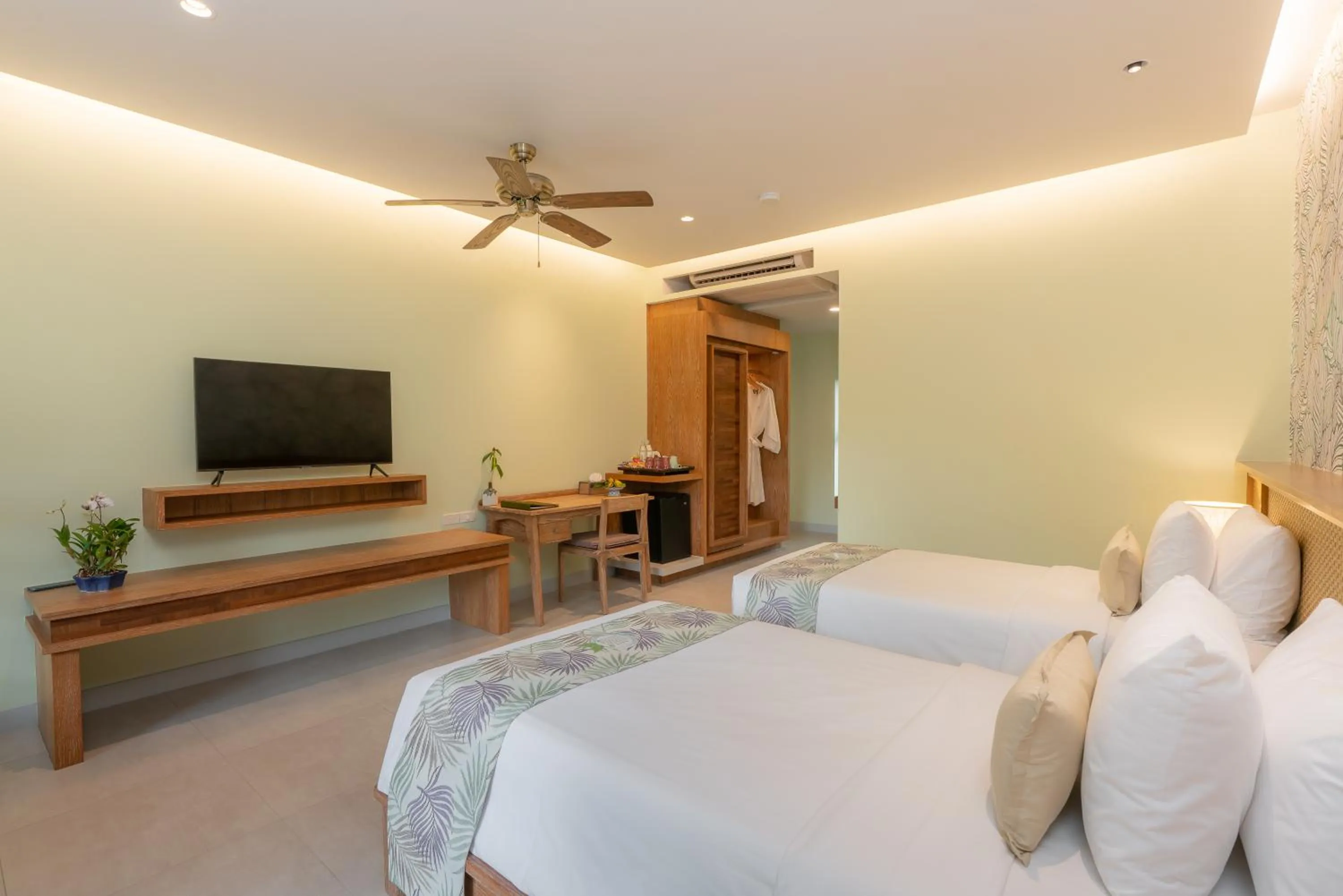 Bedroom, Bed in Khaolak Wanaburee Resort - SHA Extra Plus