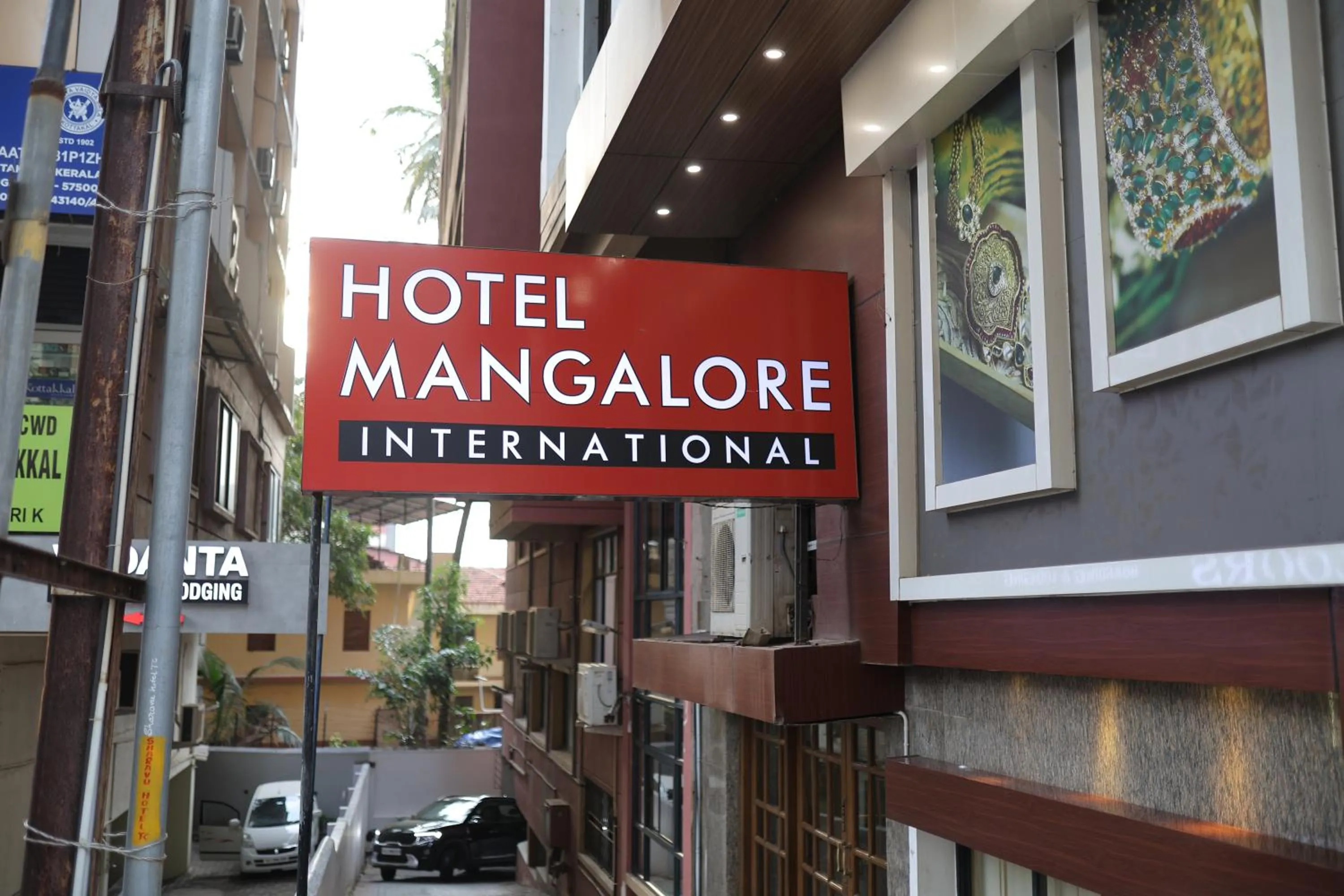 Property logo or sign in Hotel Mangalore International