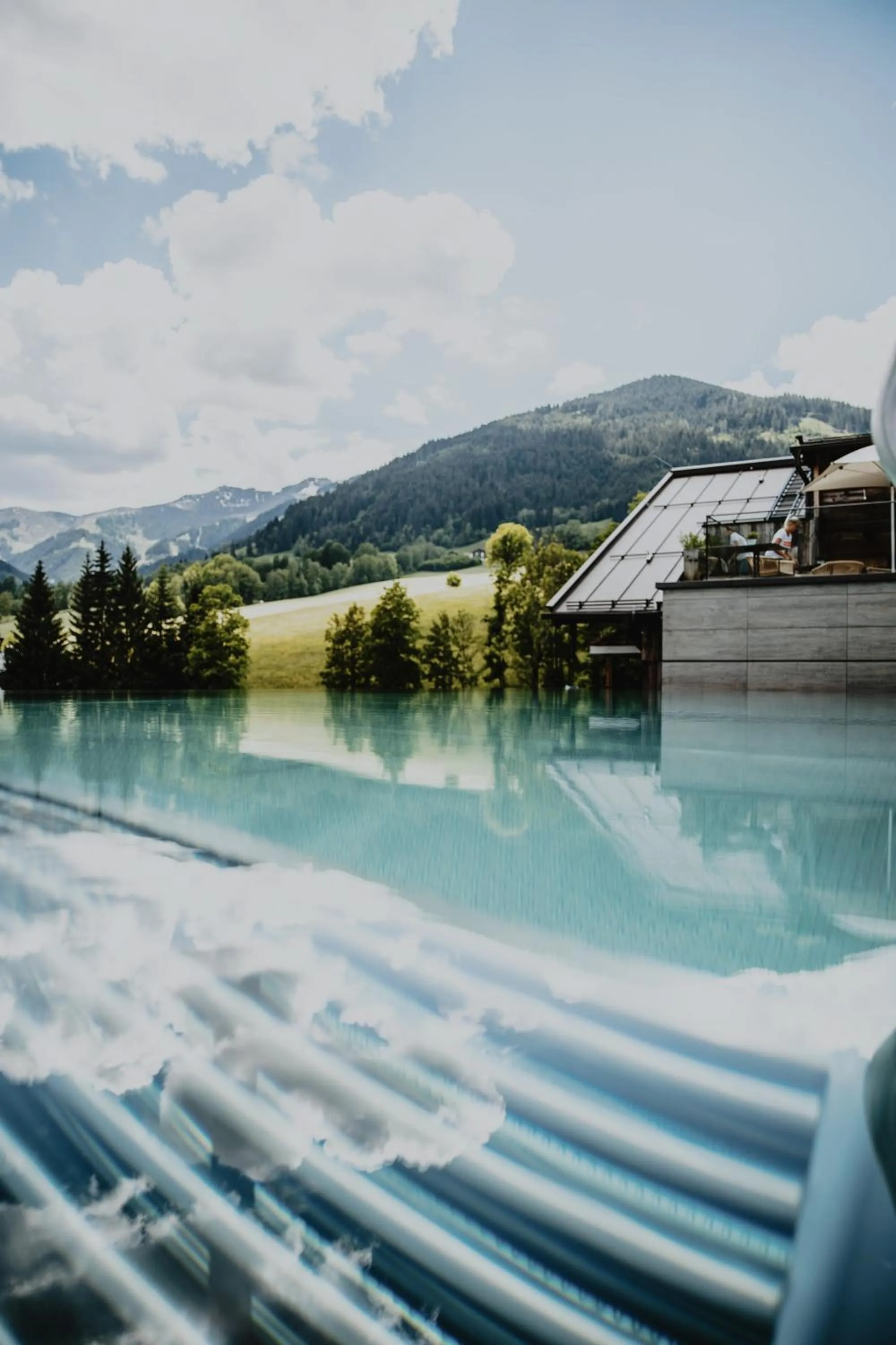 Swimming pool in HOTEL SEPP - Alpine Boutique Hotel - Adults Only ab 21 Jahre