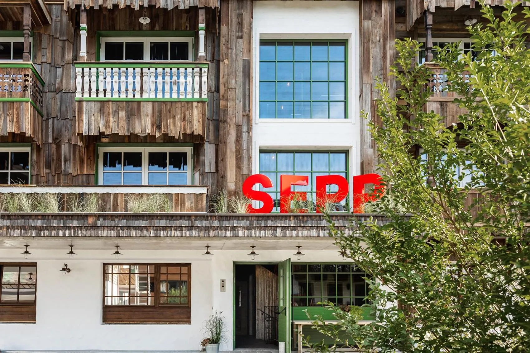 Facade/entrance in HOTEL SEPP - Alpine Boutique Hotel - Adults Only ab 21 Jahre