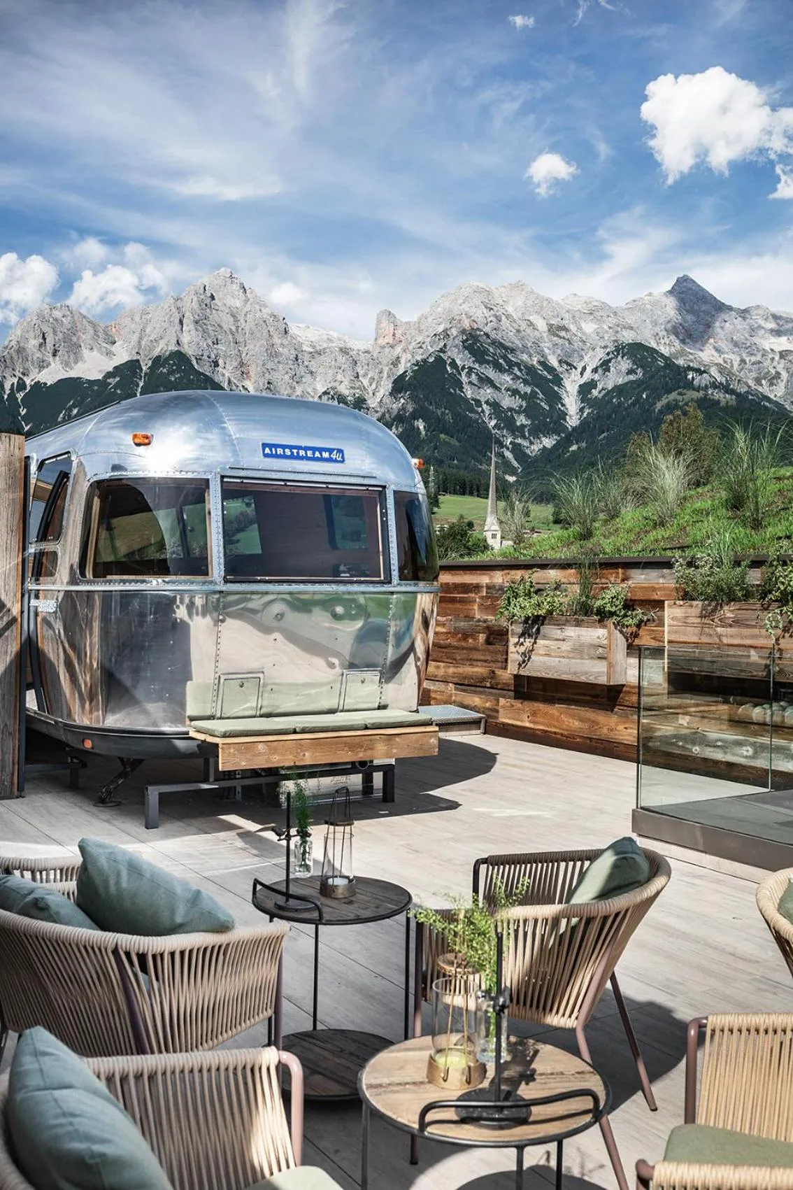 Balcony/Terrace in HOTEL SEPP - Alpine Boutique Hotel - Adults Only ab 21 Jahre