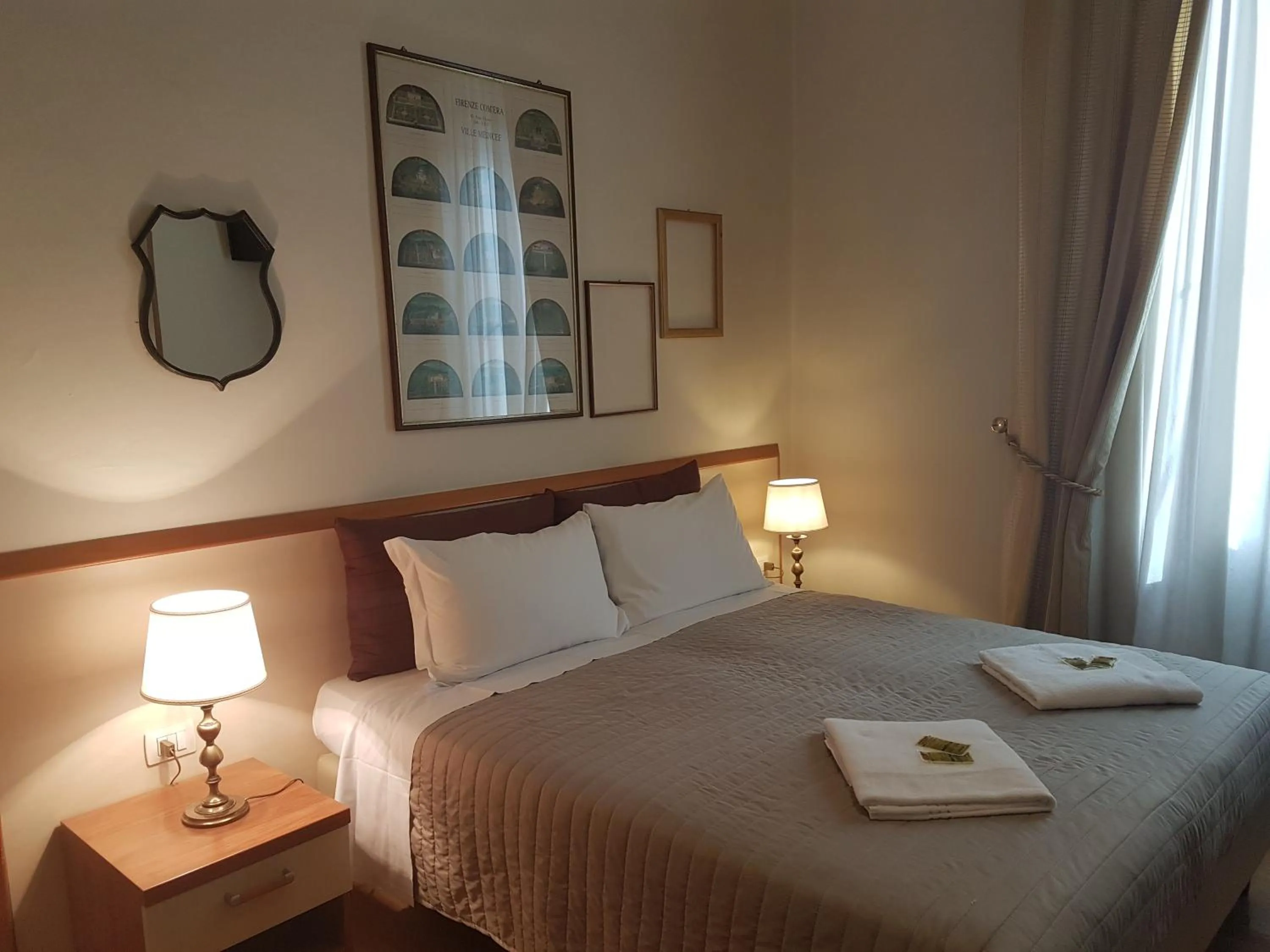 Bed in Villa Alle Rampe