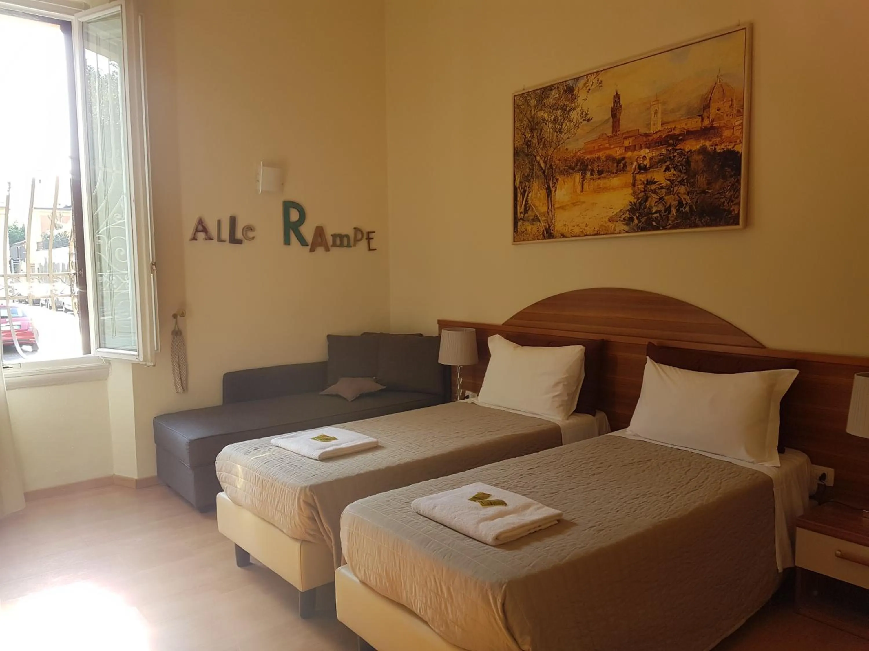 Bed in Villa Alle Rampe