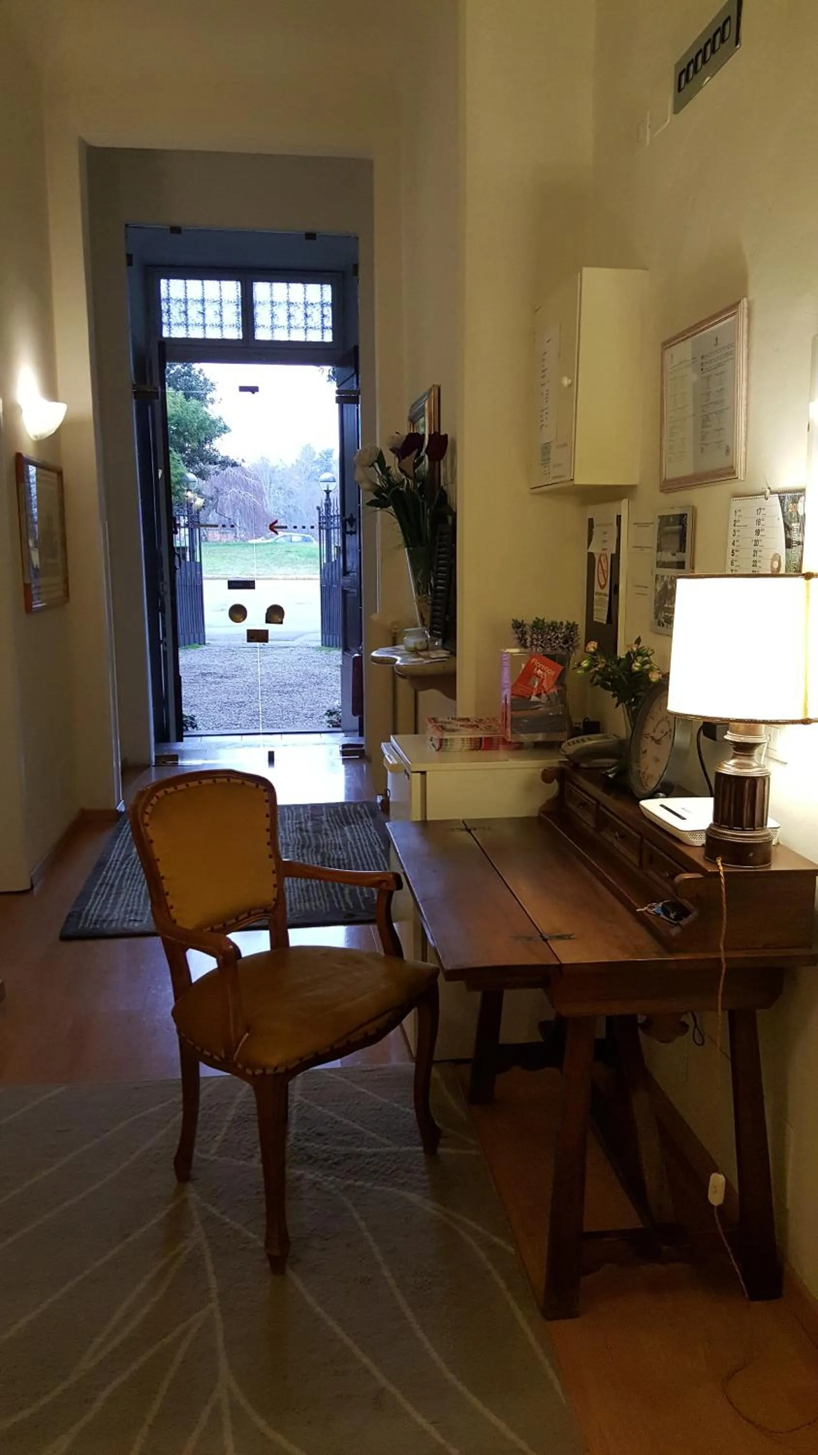 Lobby or reception in Villa Alle Rampe