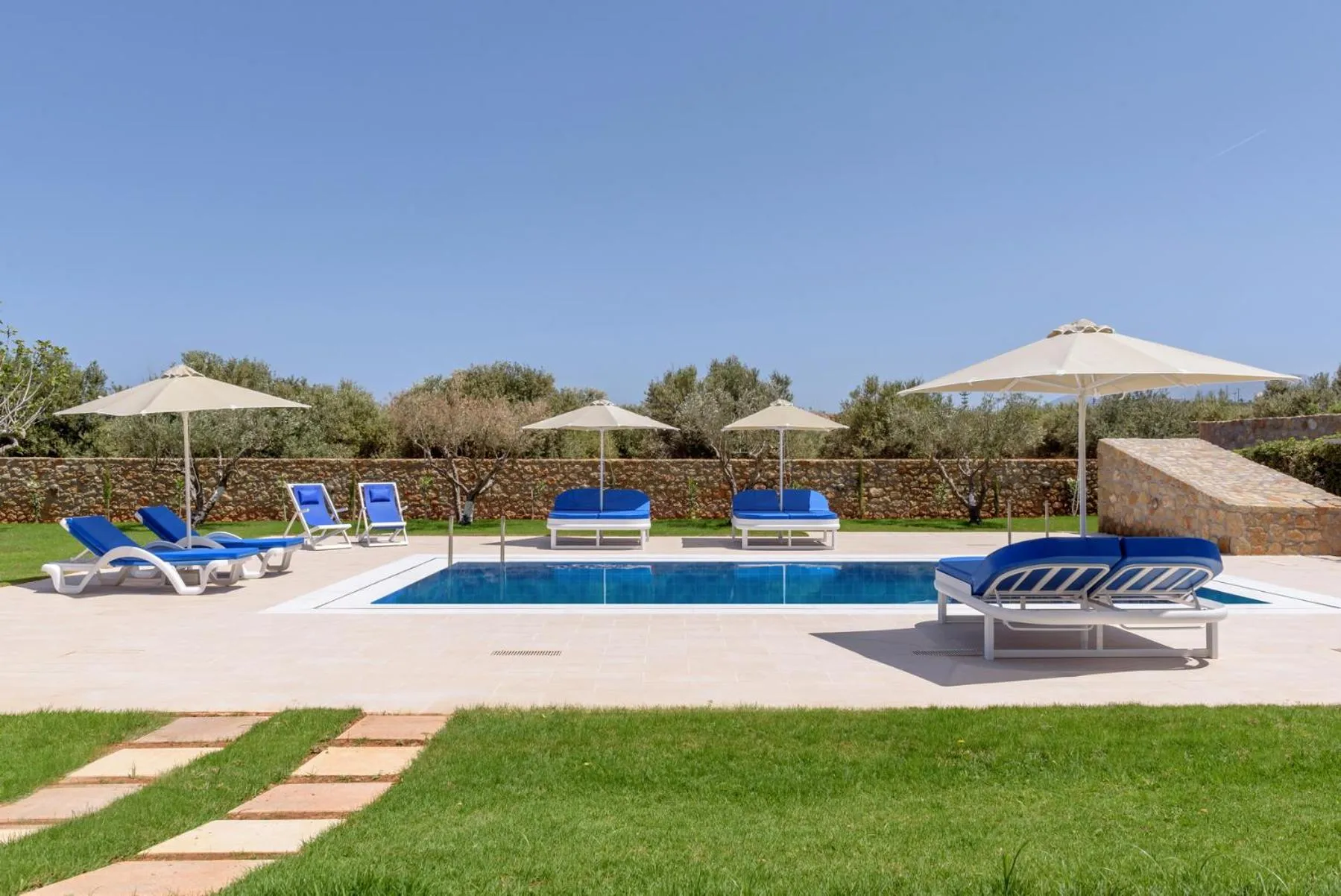 Patio in Lyttos Beach