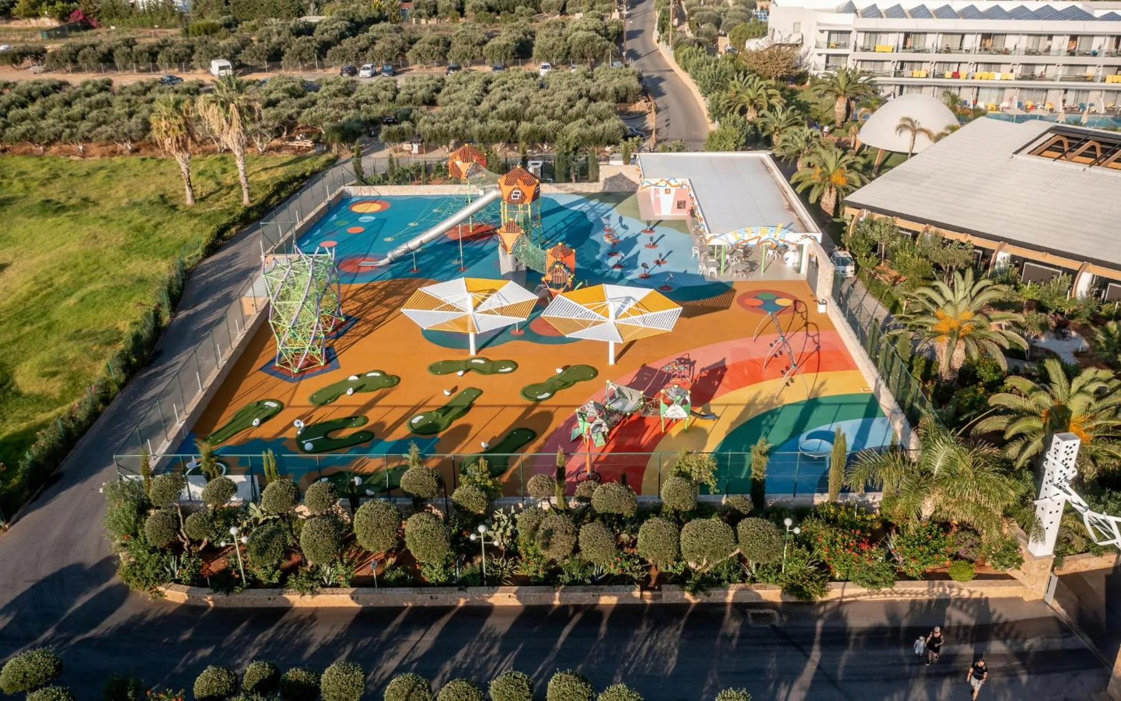 Property building in Lyttos Beach