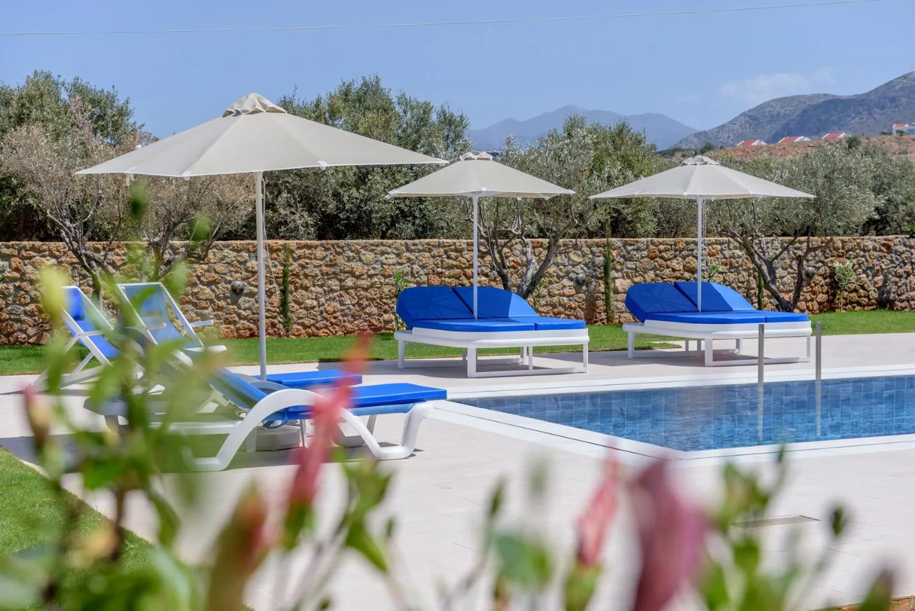 Swimming pool in Lyttos Beach