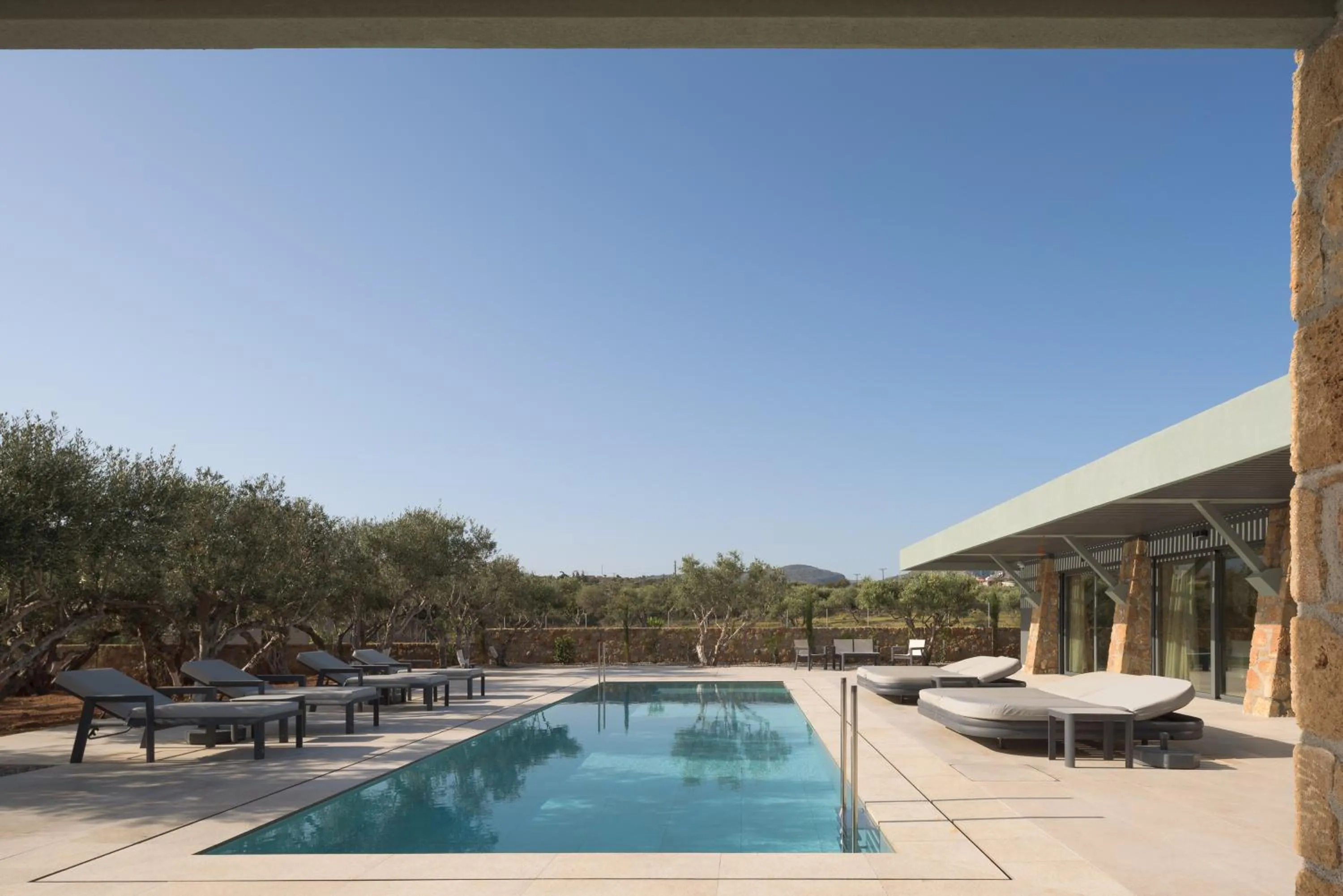 Patio in Lyttos Beach