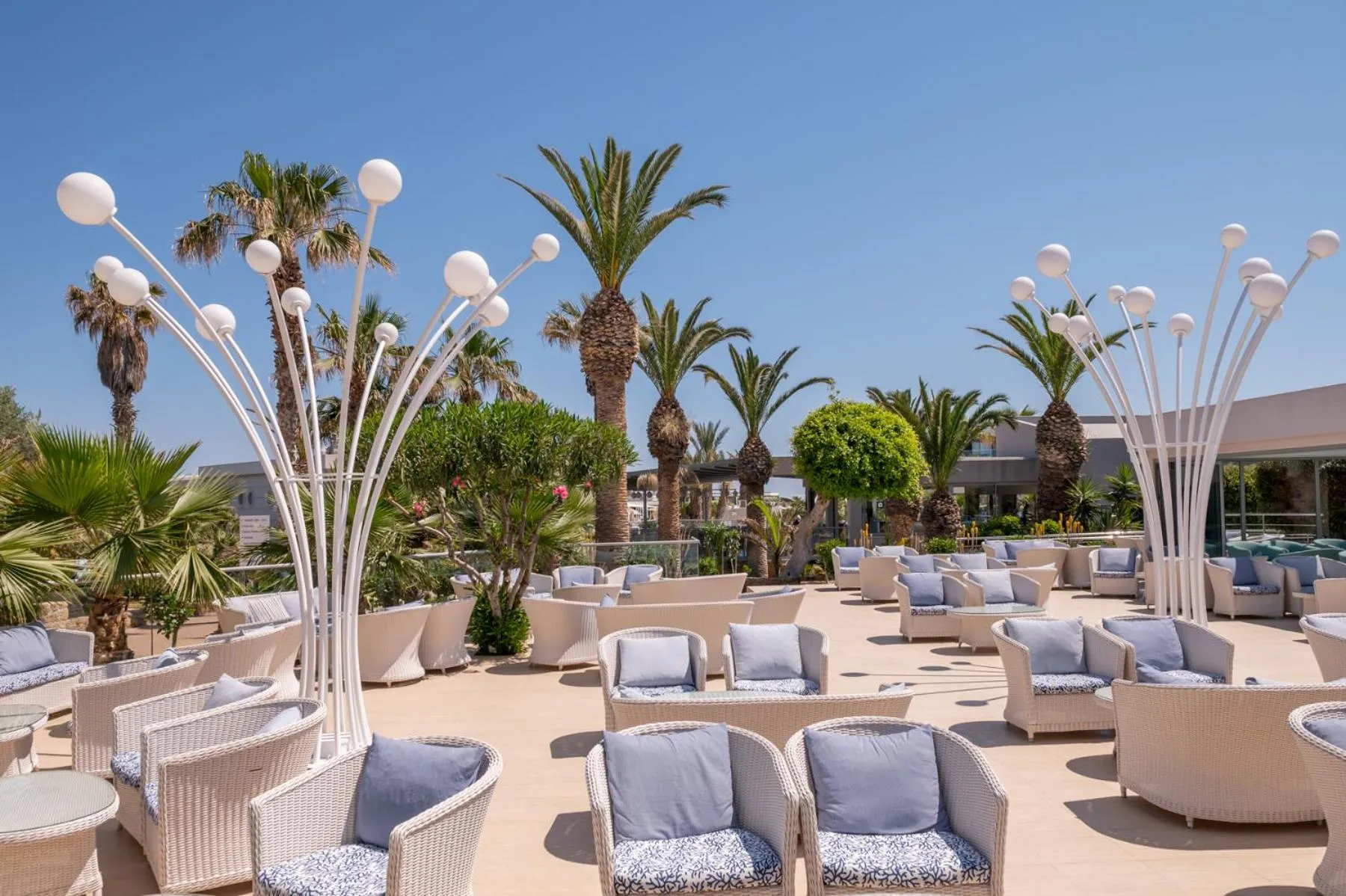 Lounge or bar in Lyttos Beach