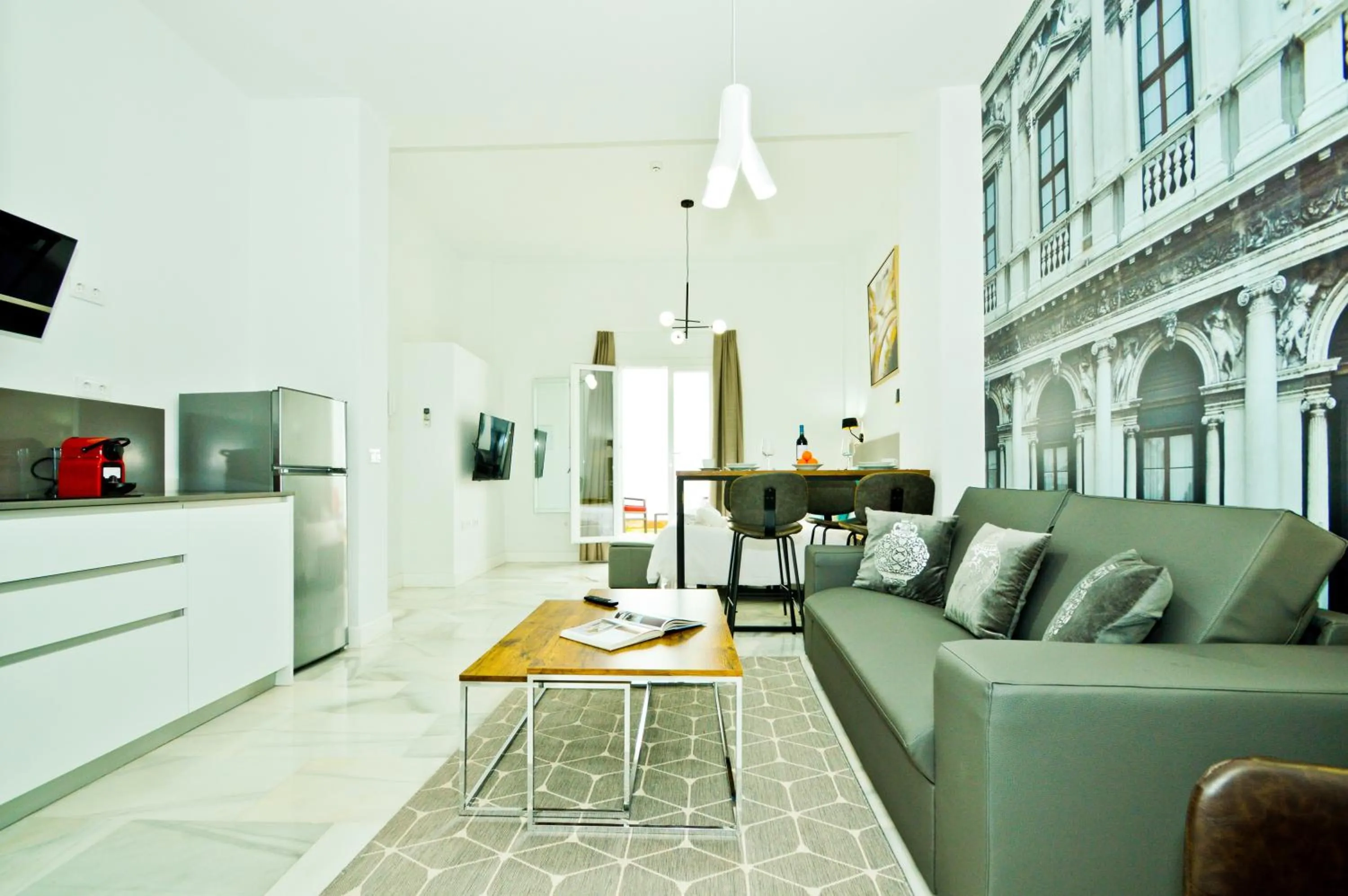 Kitchen or kitchenette in NineSuites