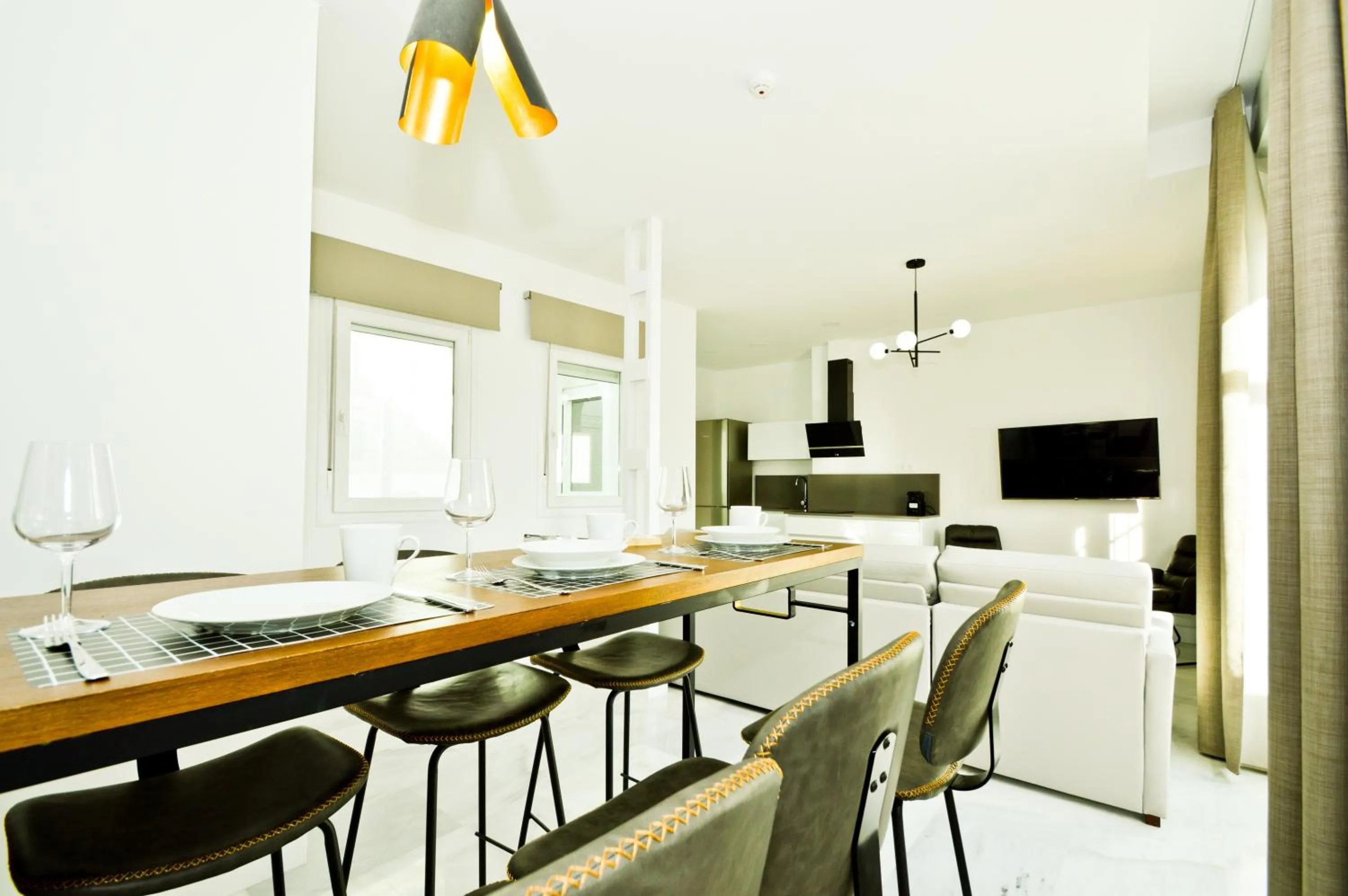 Communal lounge/ TV room in NineSuites