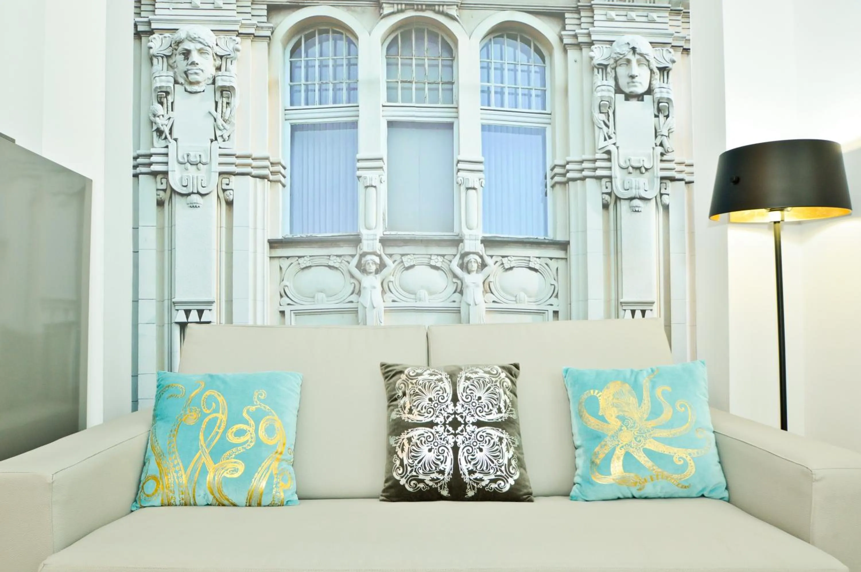 Living room in NineSuites