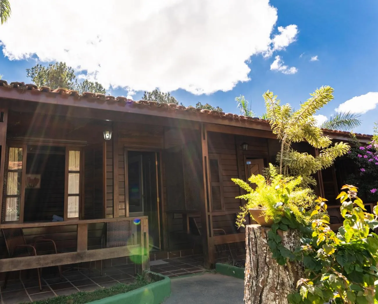 Property building in Hotel Green Hill