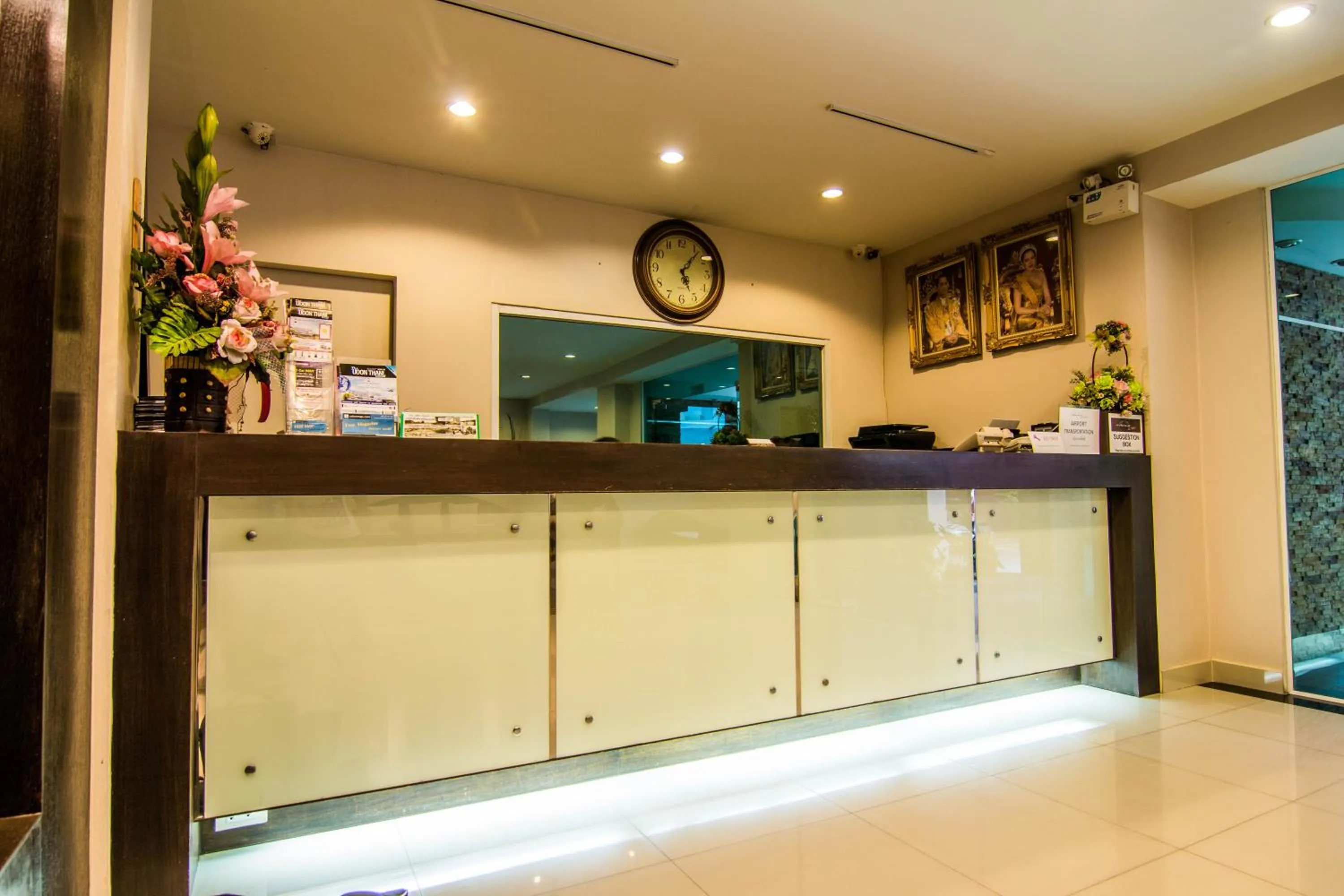 Lobby or reception in At Home at Udon