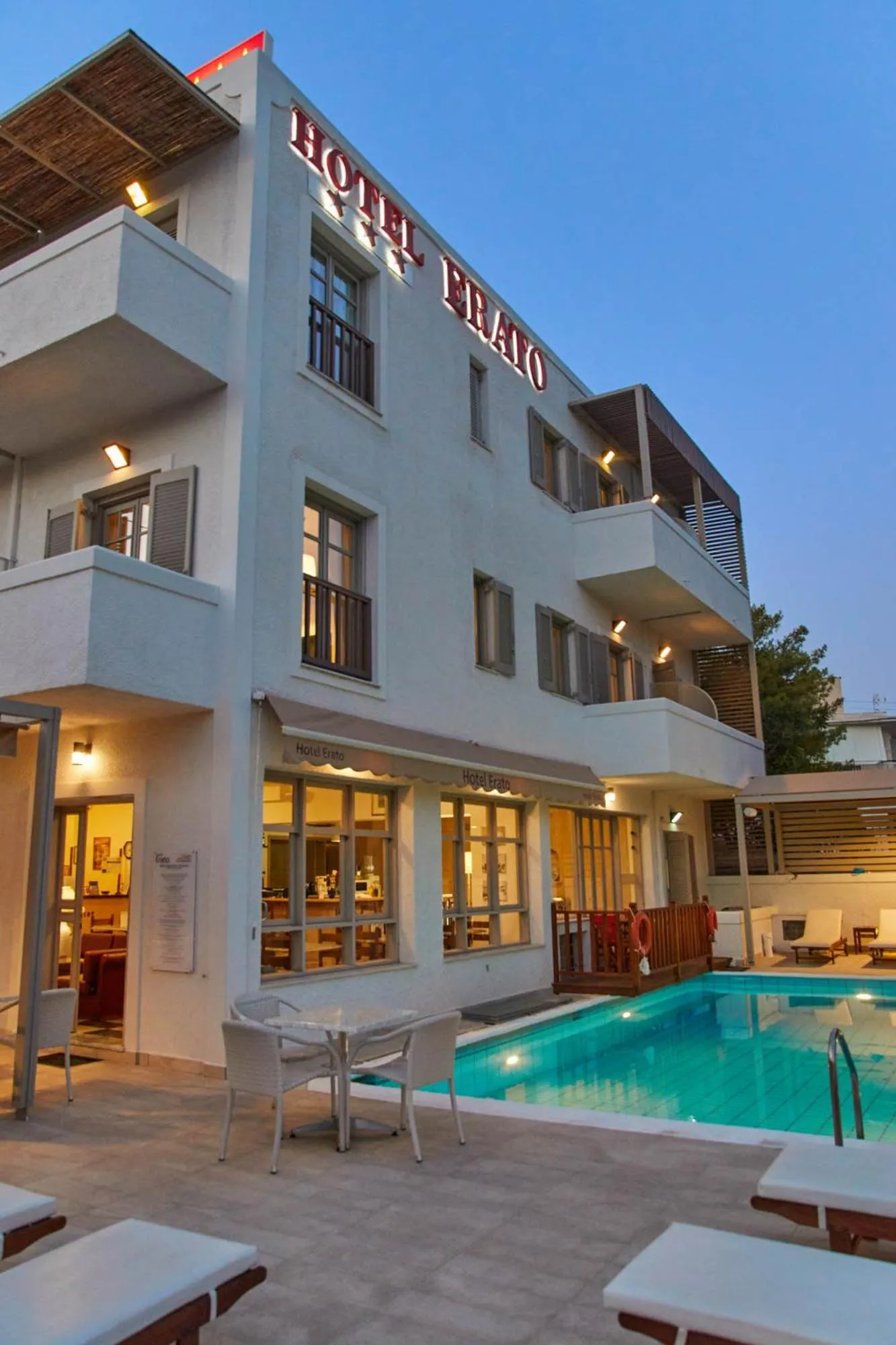 Property building in Erato Hotel