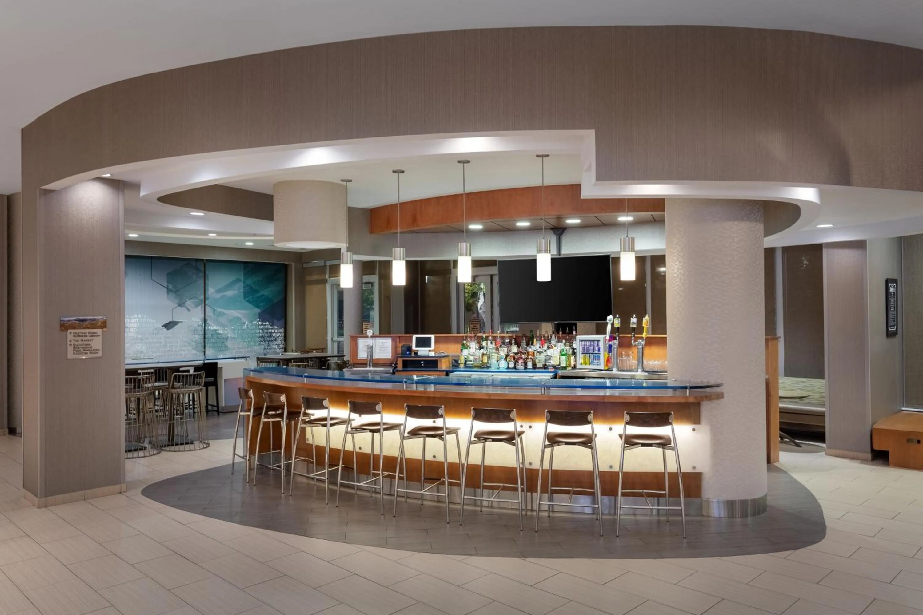 Lounge or bar in SpringHill Suites by Marriott Grand Junction Downtown/Historic Main Street