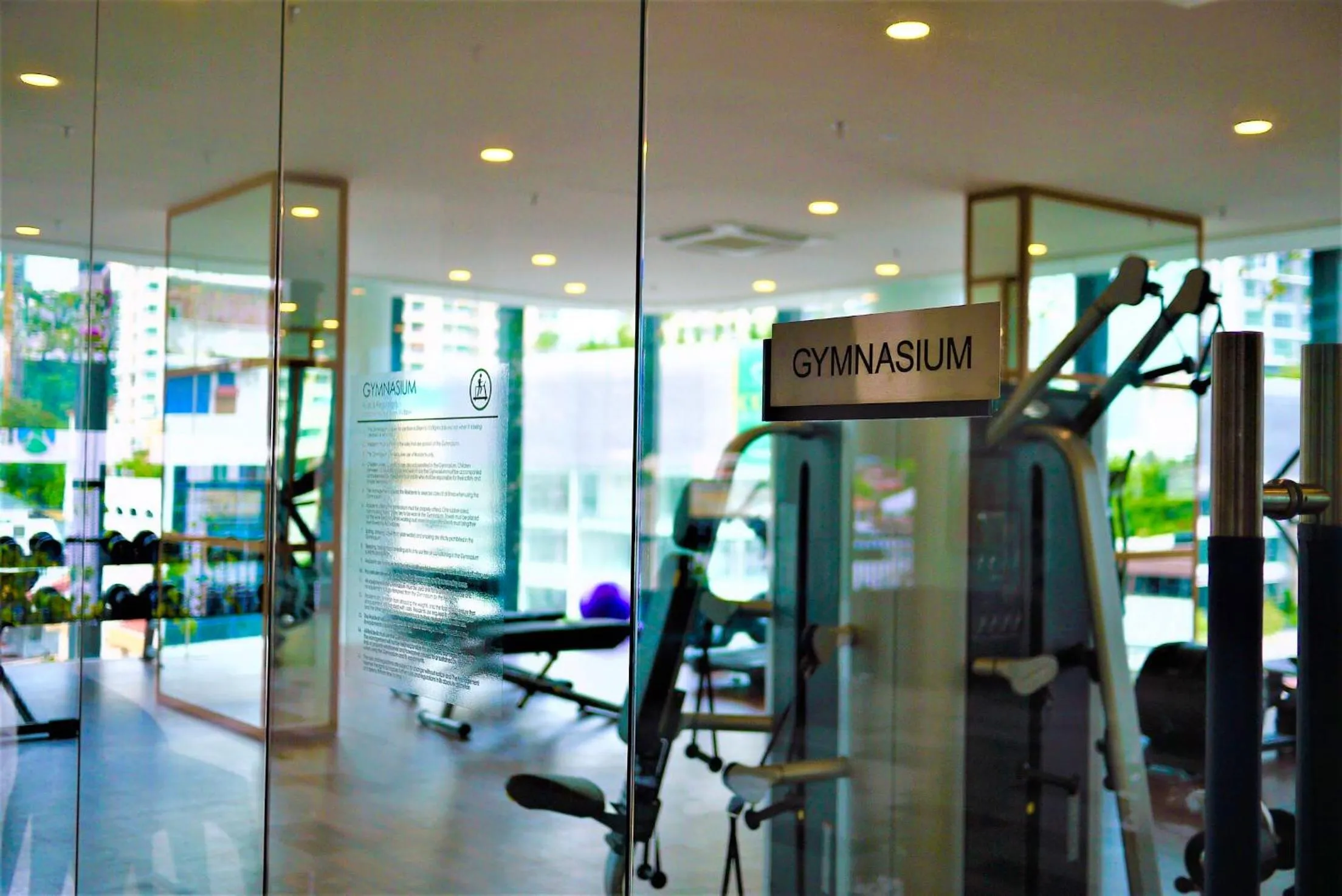 Fitness centre/facilities in The Landmark by Katana