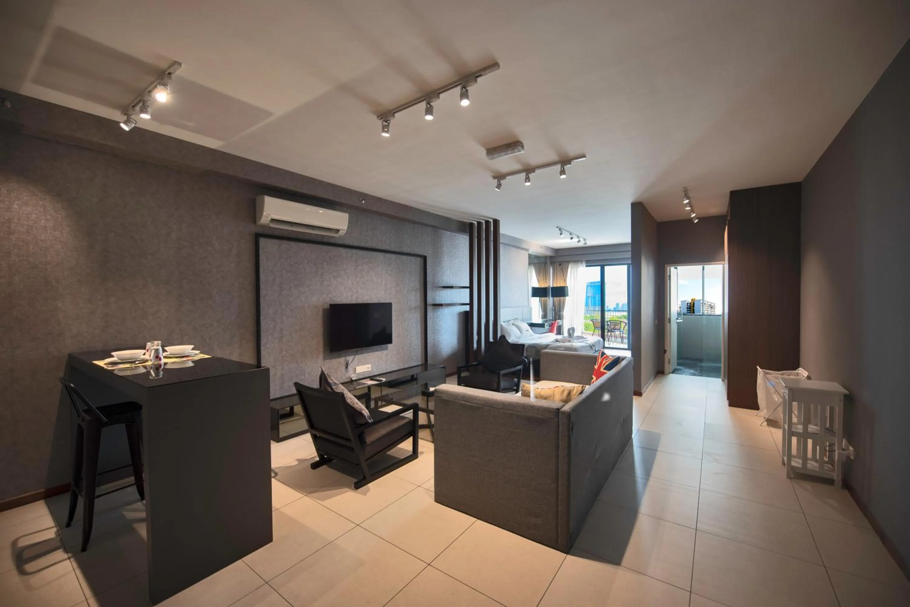 Living room in The Landmark by Katana