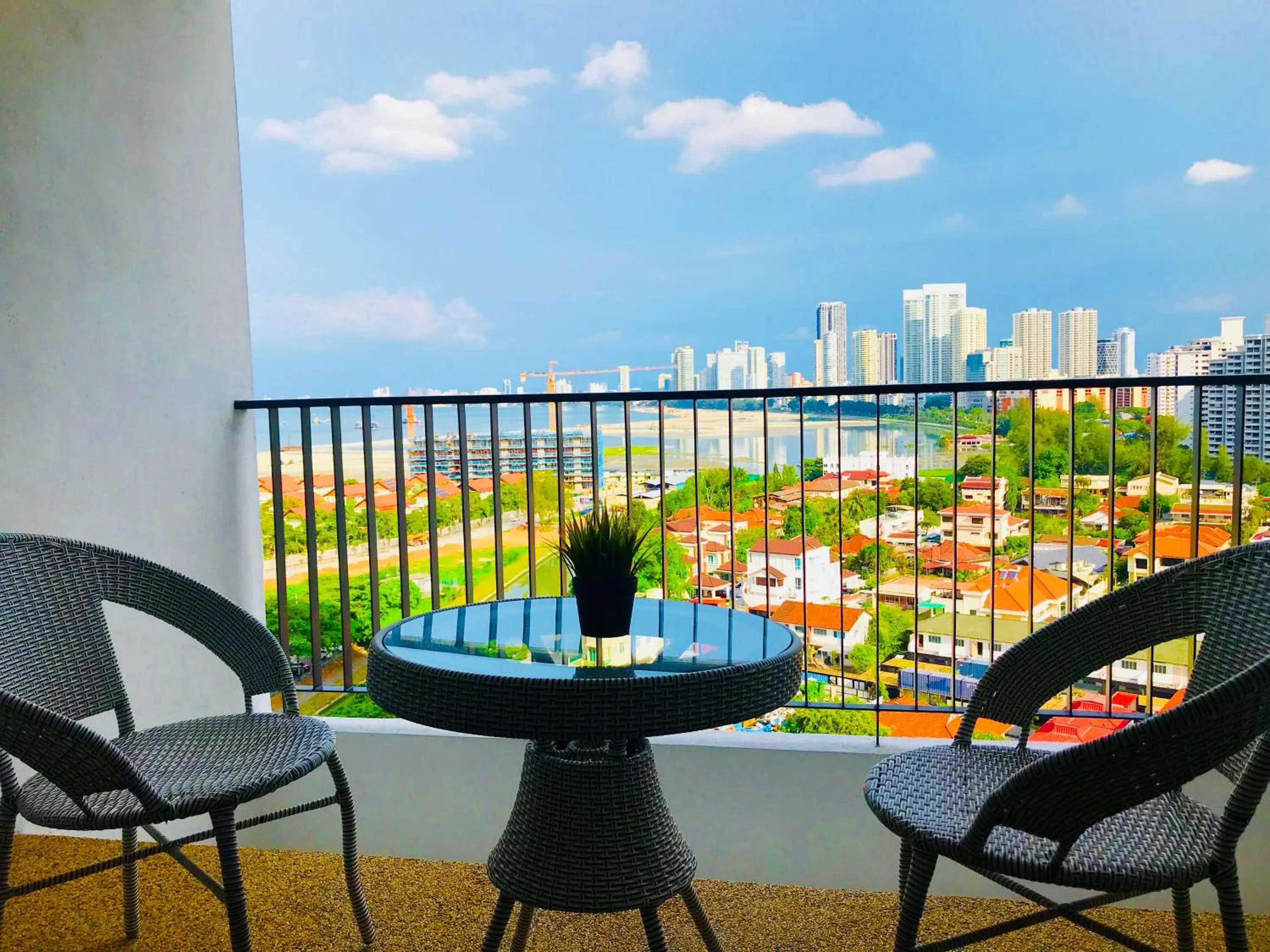 Balcony/Terrace in The Landmark by Katana