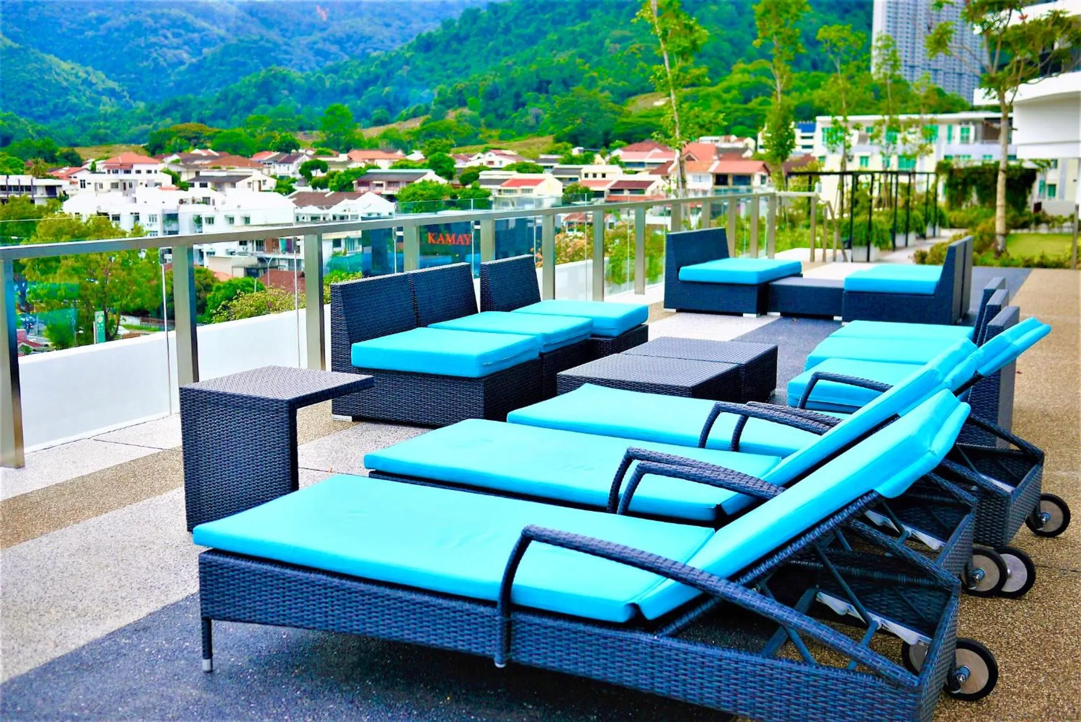 Swimming pool in The Landmark by Katana