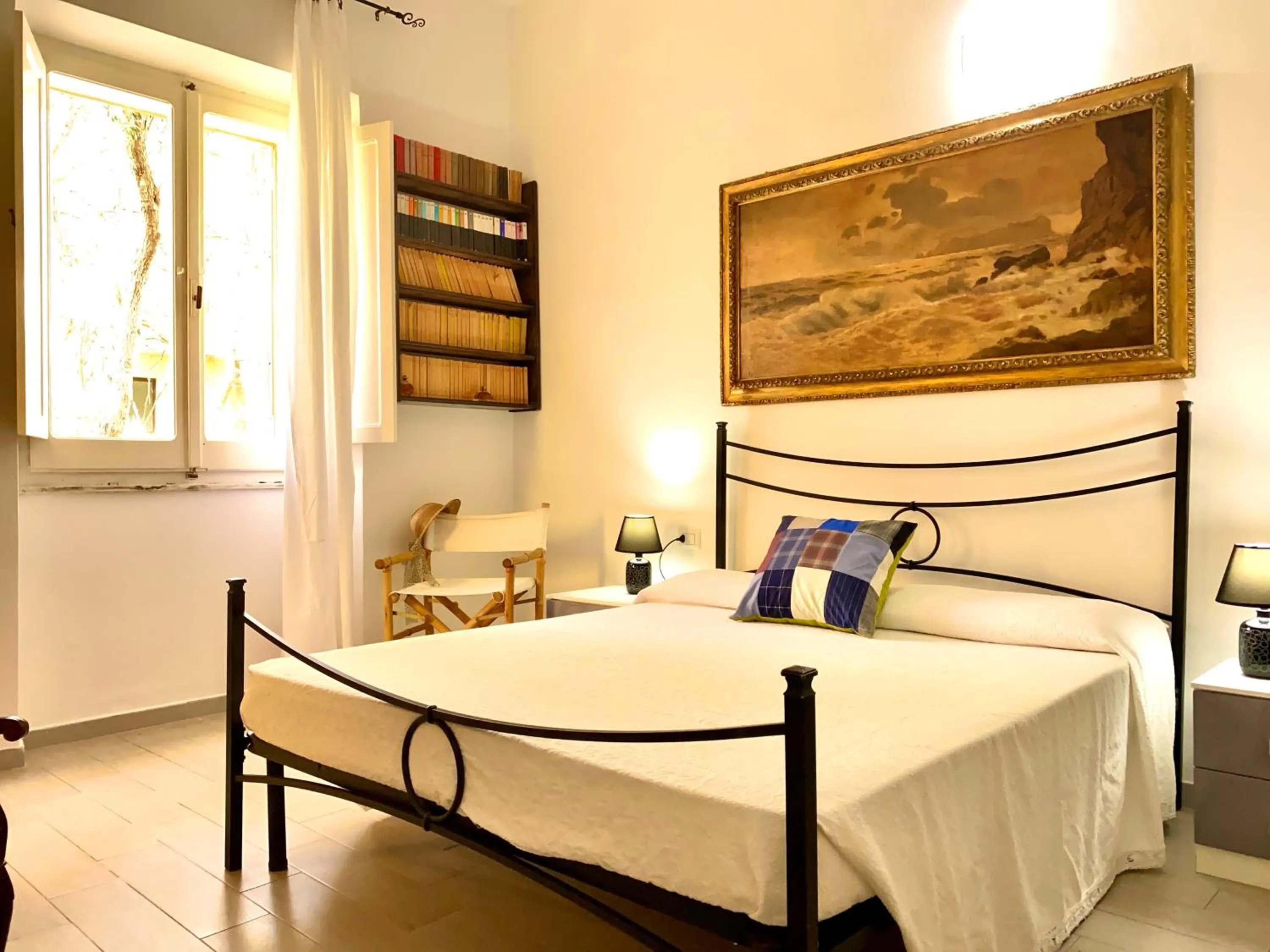 Bed in Villa Rocco Rooms