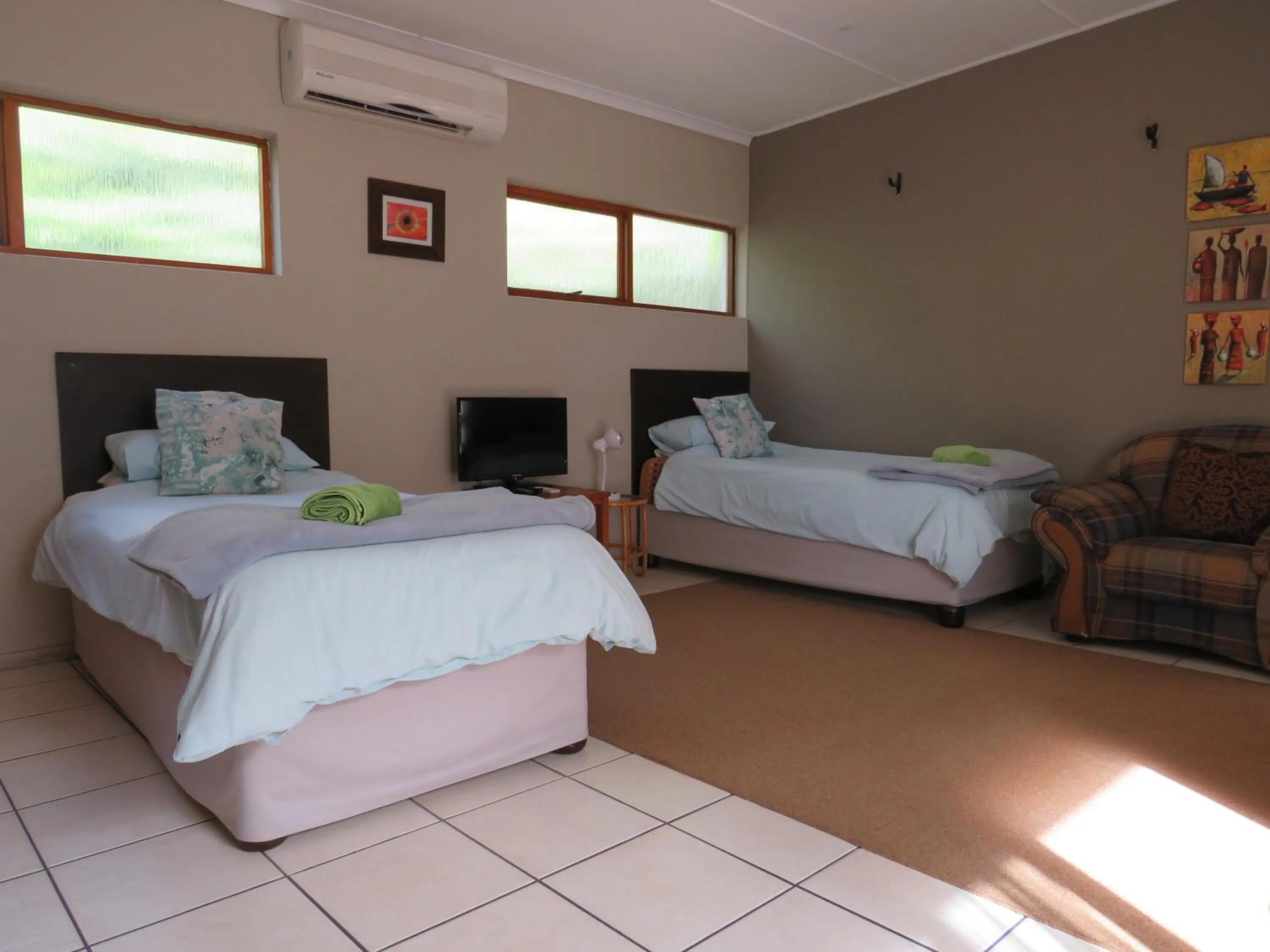 Bed in Haus Victoria Self Catering Cottages