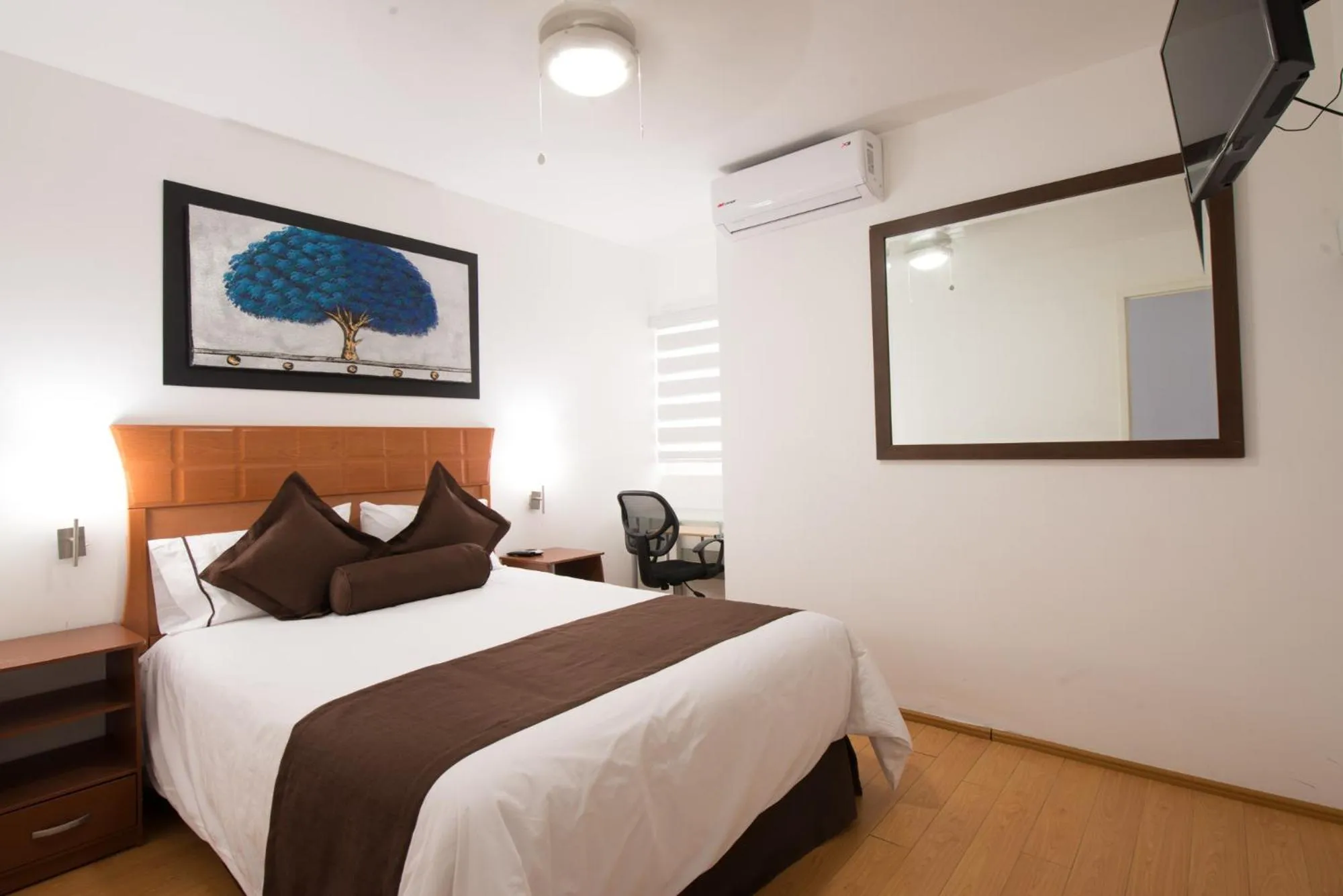 Bedroom, Bed in European Life Style Executive Suites