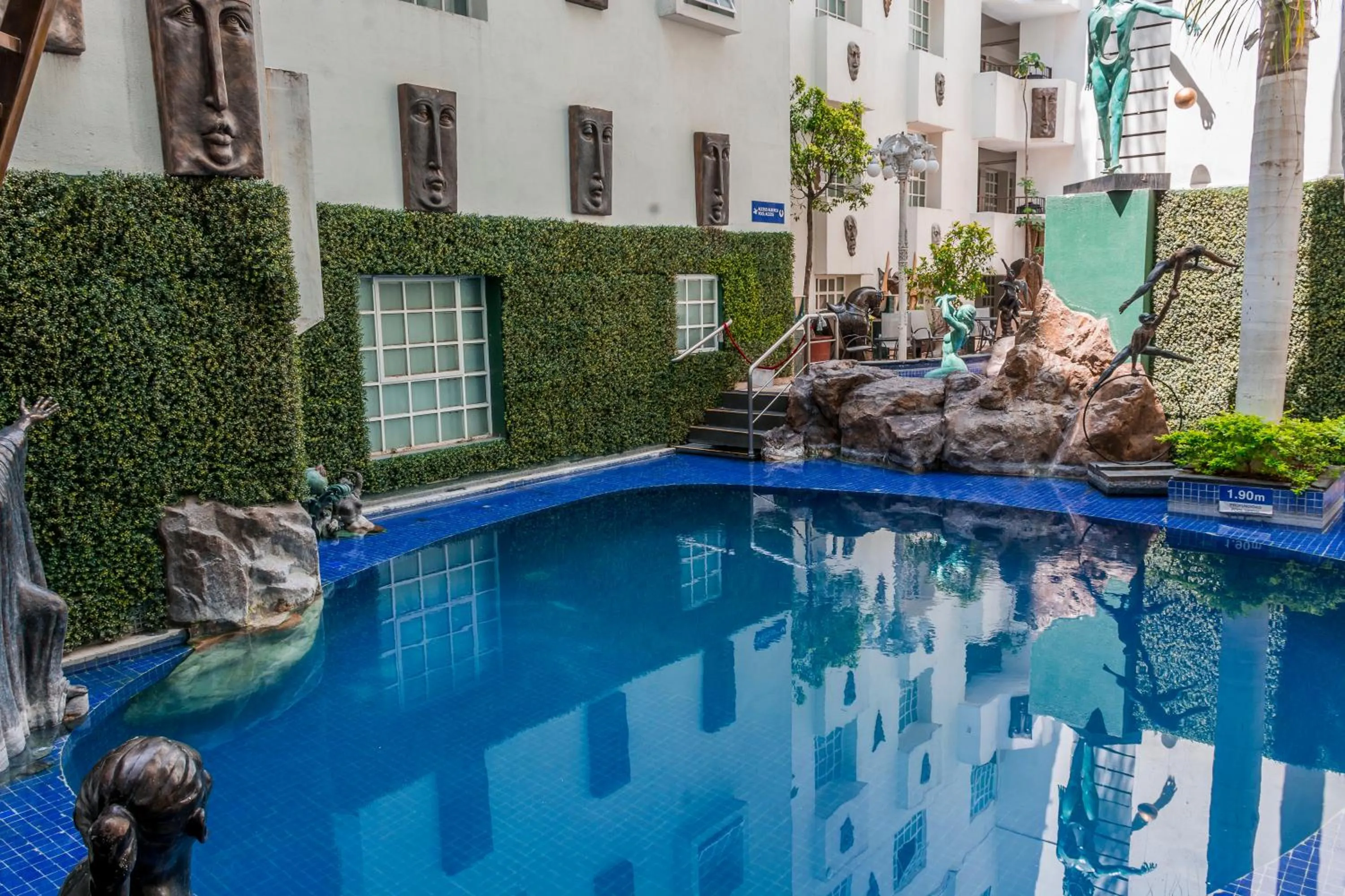 Swimming pool in European Life Style Executive Suites