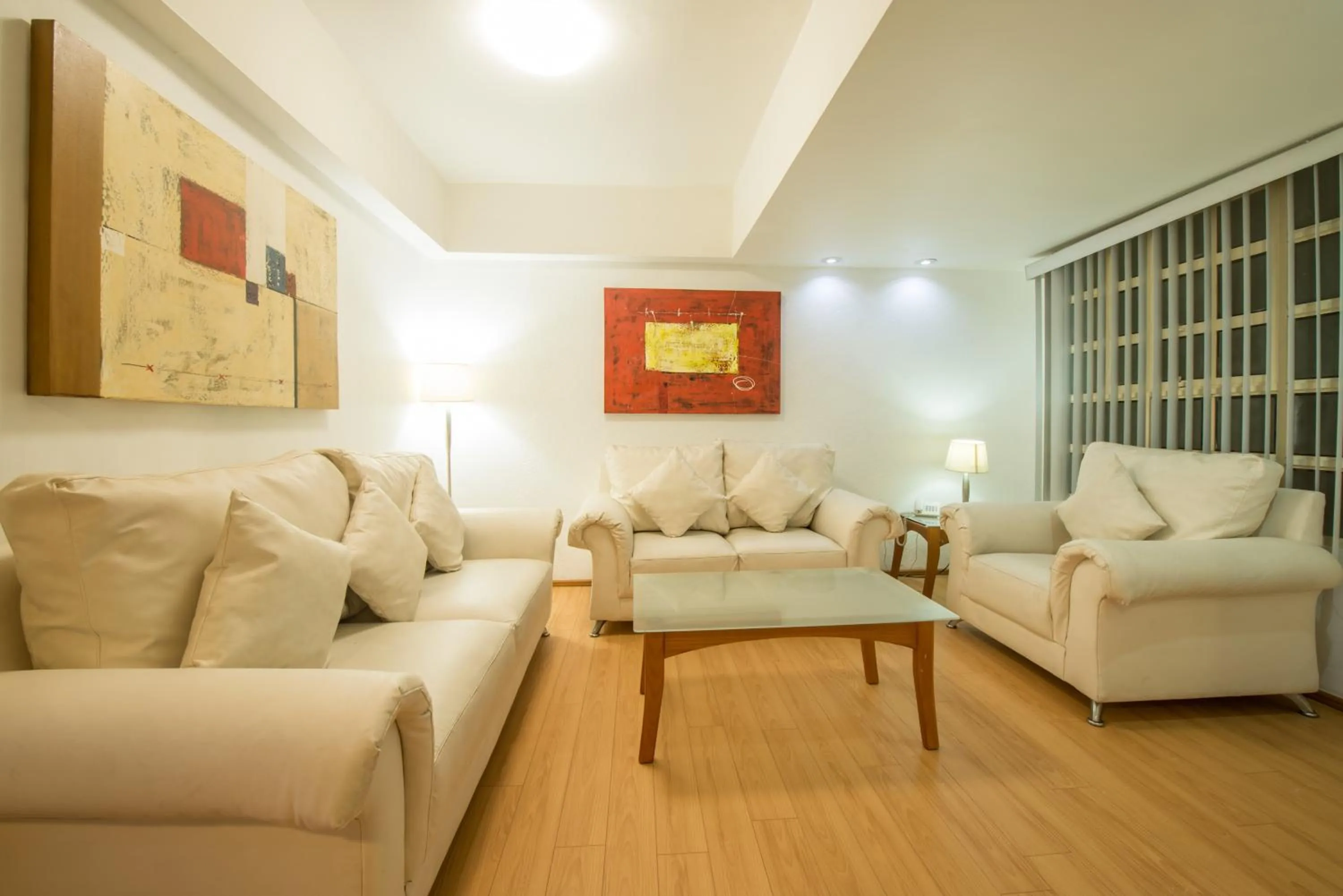 Living room in European Life Style Executive Suites