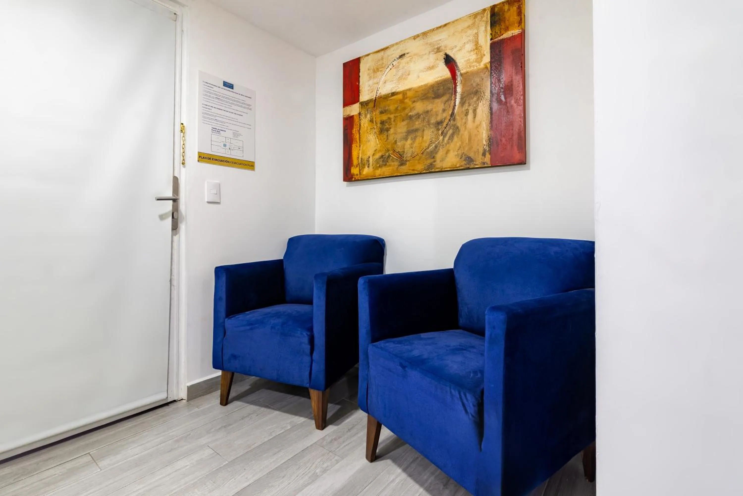 Living room in European Life Style Executive Suites