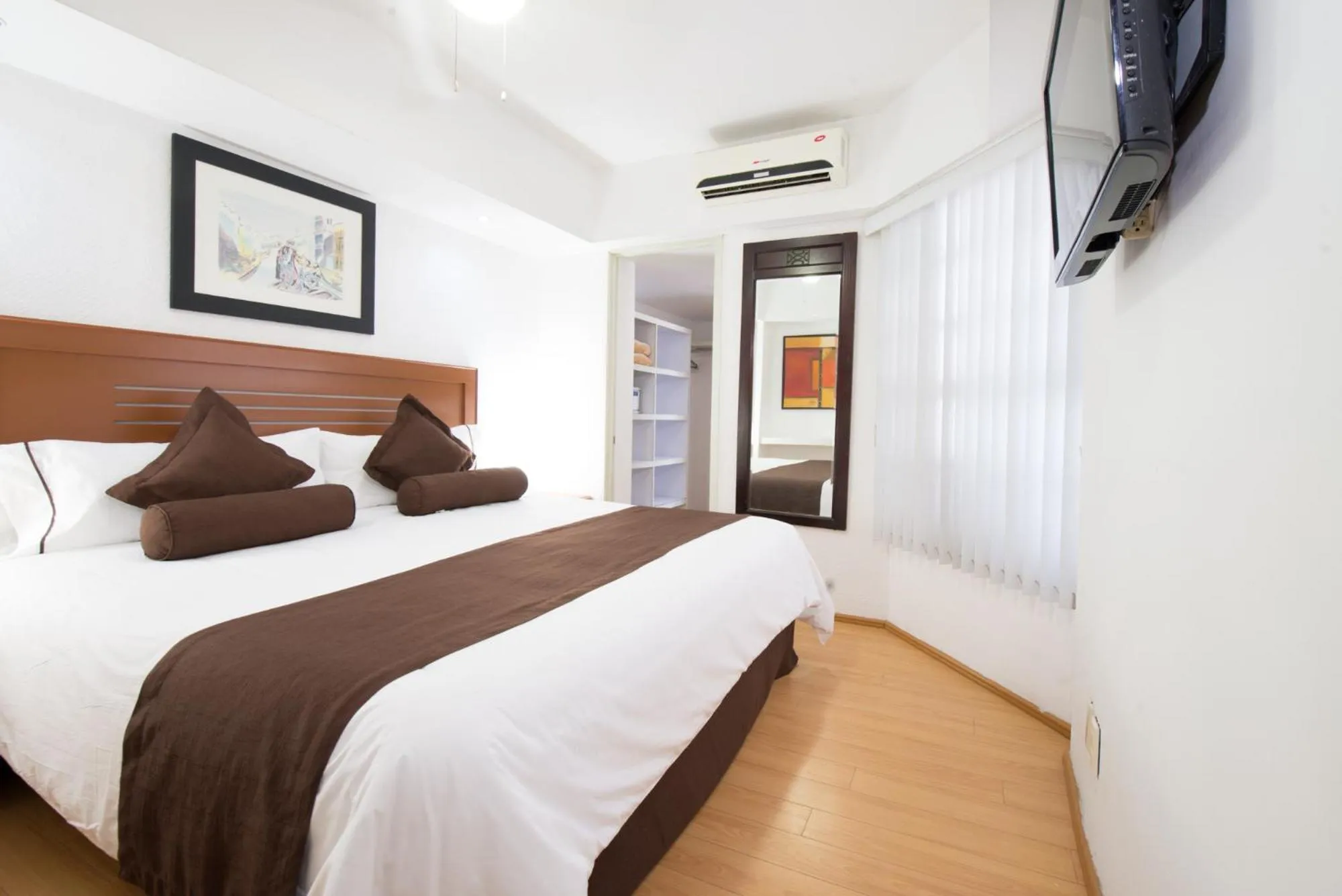 Bedroom, Bed in European Life Style Executive Suites