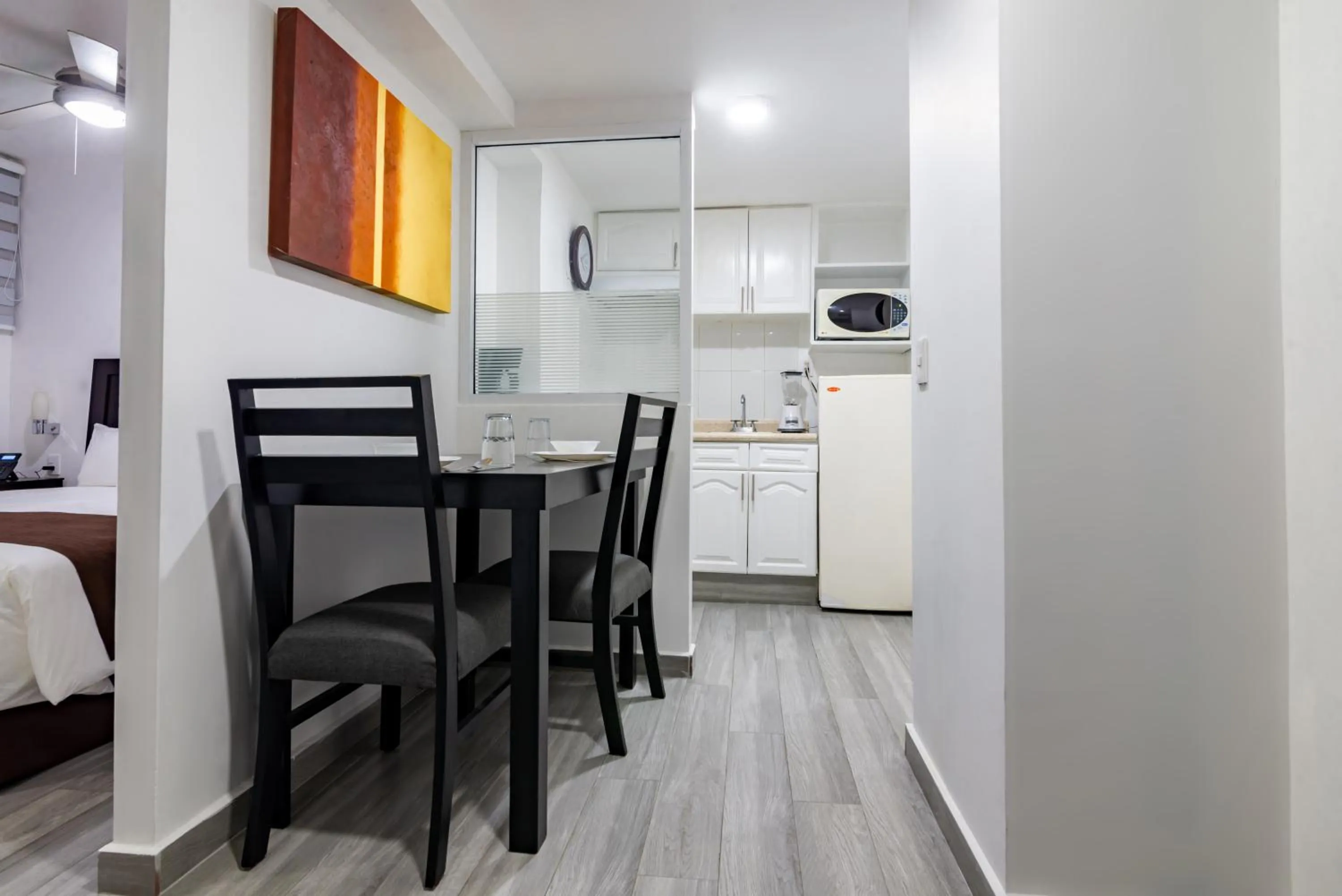 Dining area in European Life Style Executive Suites