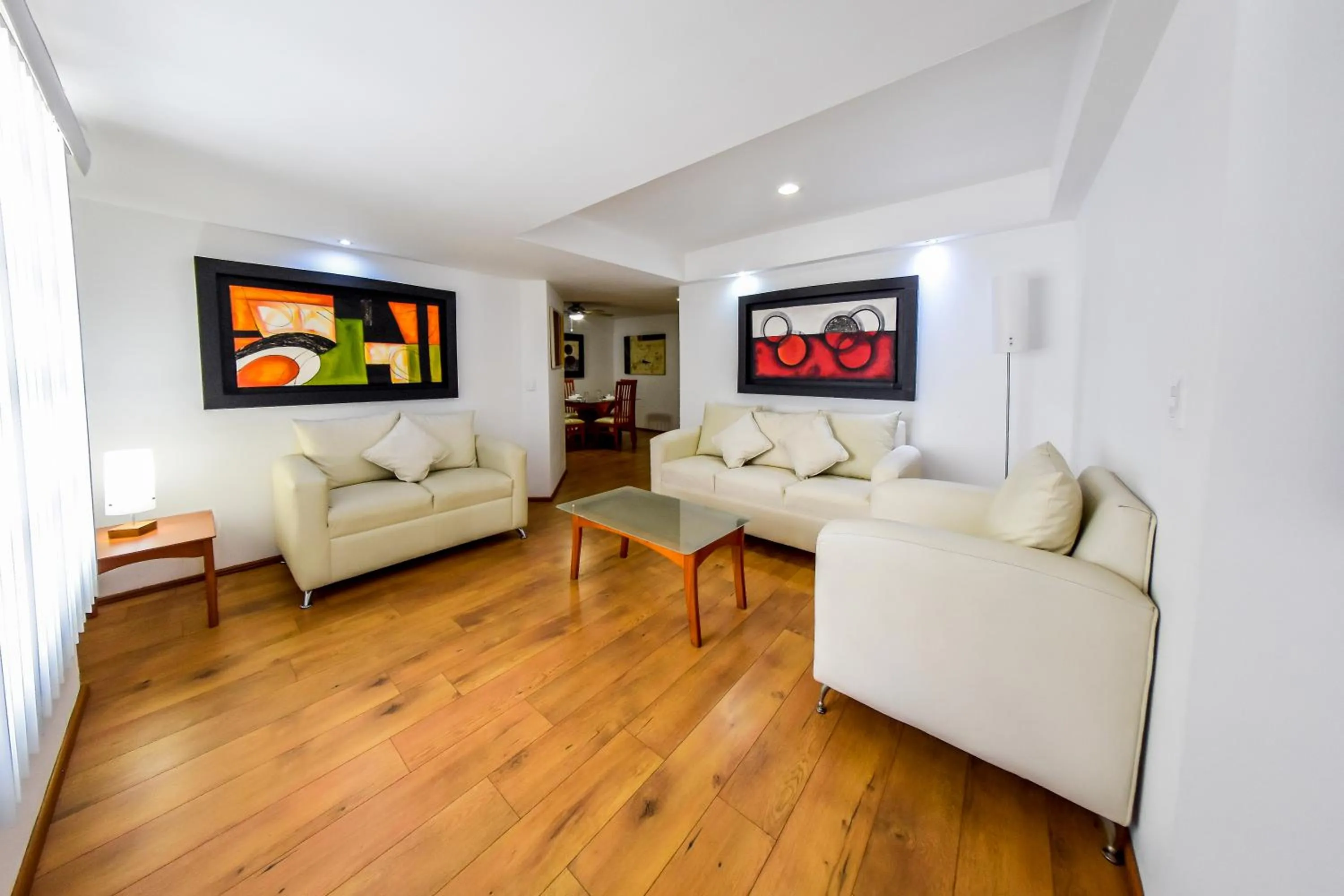 Living room in European Life Style Executive Suites